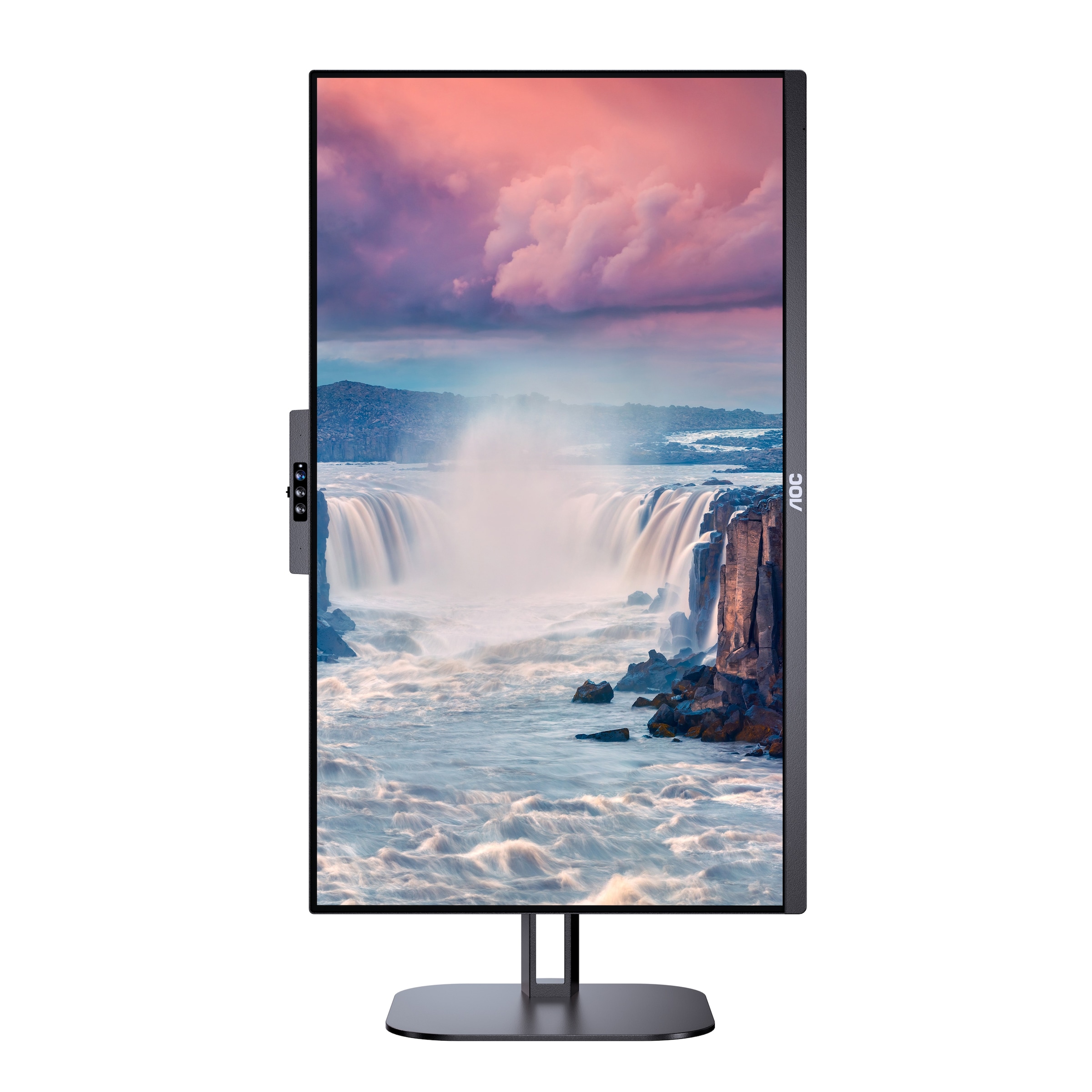 AOC Gaming-Monitor »24V5CW/BK«, 60,5 cm/24 Zoll, 1920 x 1080 px, 1 ms Reaktionszeit, 75 Hz, integrierte Windows-Hello-Webcam