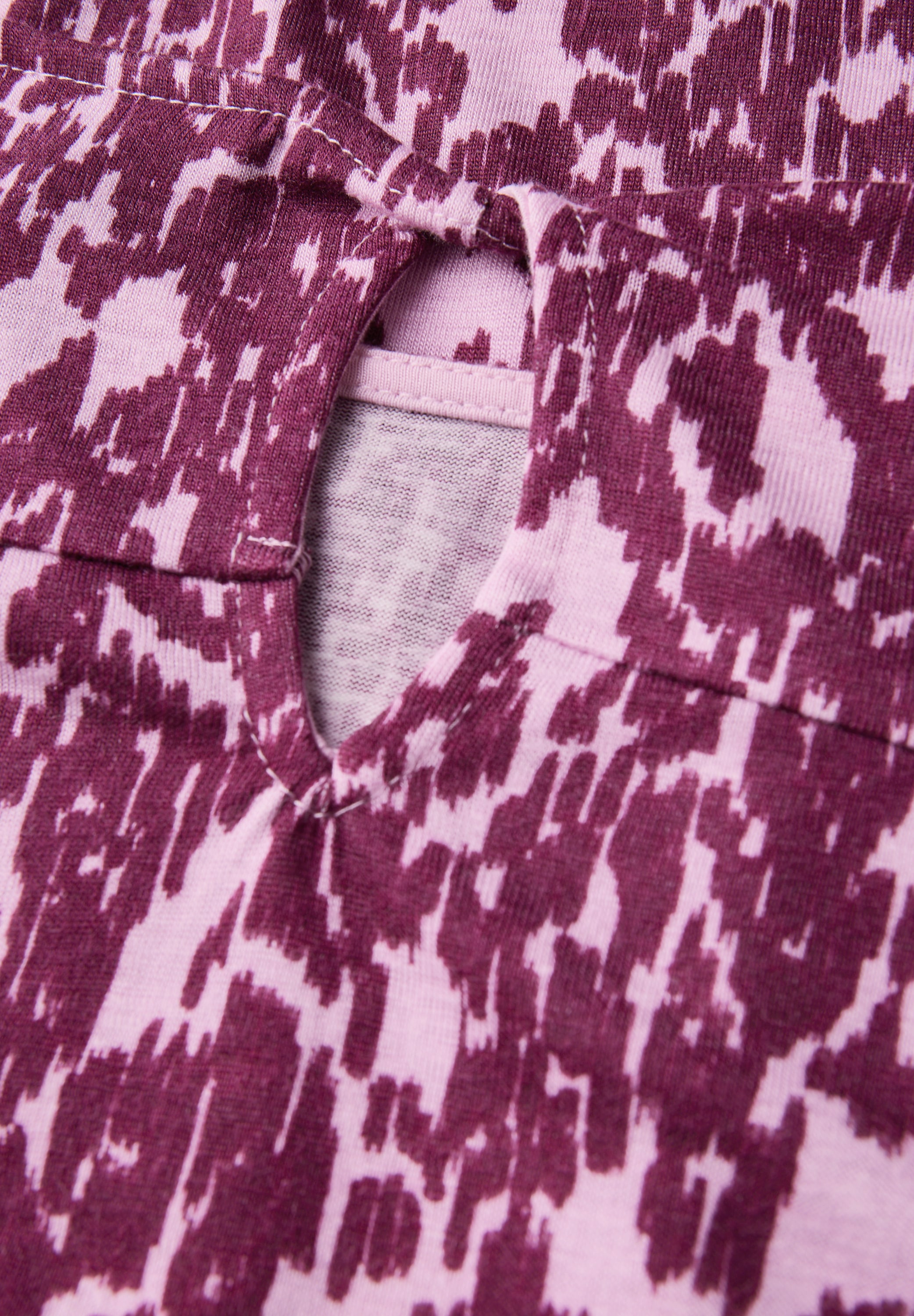 Cecil T-Shirt, mit Muster, Minimal-Print