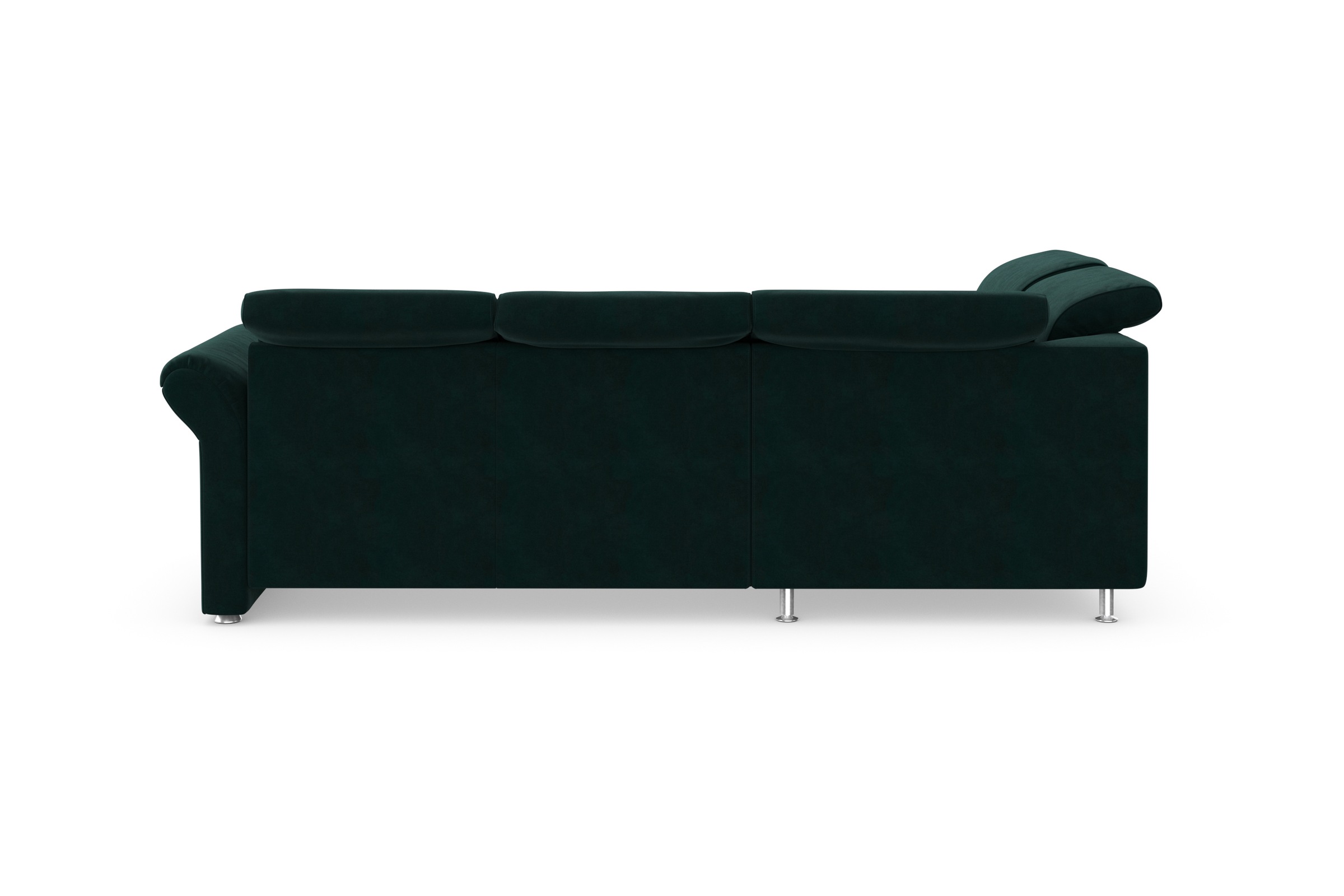 sit&more Ecksofa »Apulia L-Form«, wahlweise Bettfunktion, Bettkasten und Kopf- und Armteilverstellung