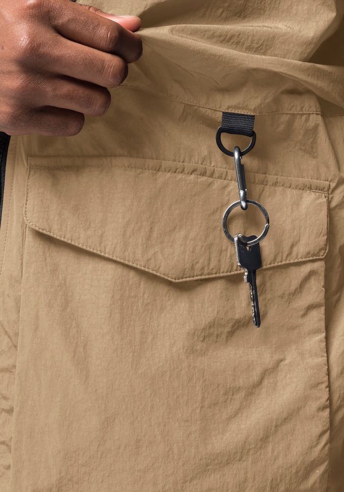 Jack Wolfskin Outdoorjacke »LIGHTSOME WANDER JKT M«, mit Kapuze