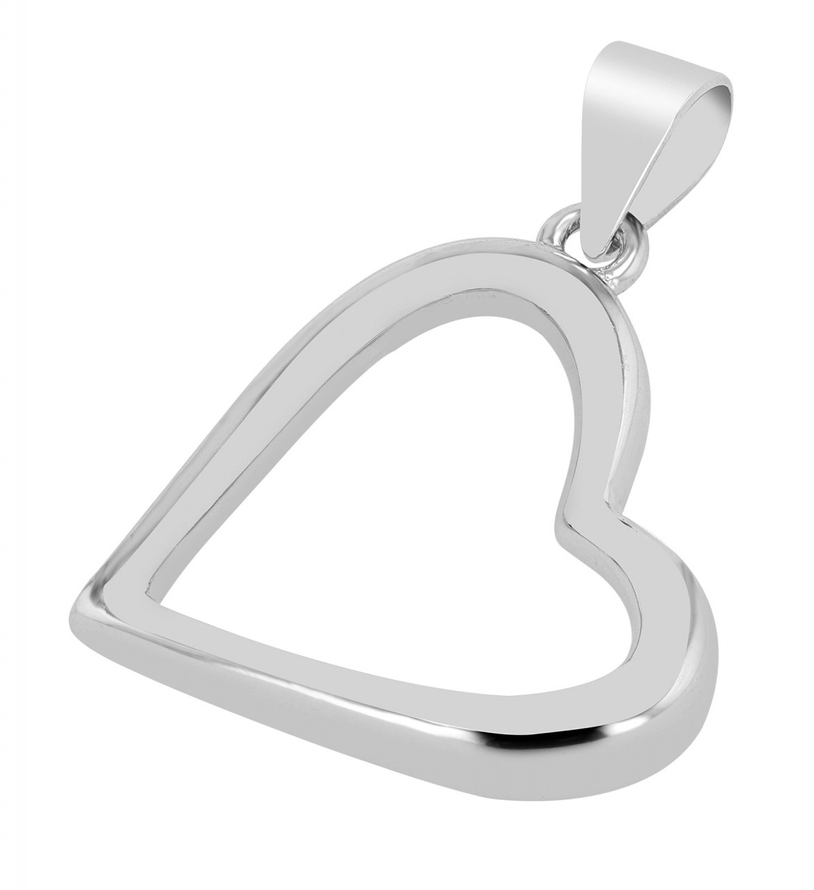 Adelia´s Kettenanhänger »zeitloser Herz Anhänger aus 925 Sterling Silber« ()