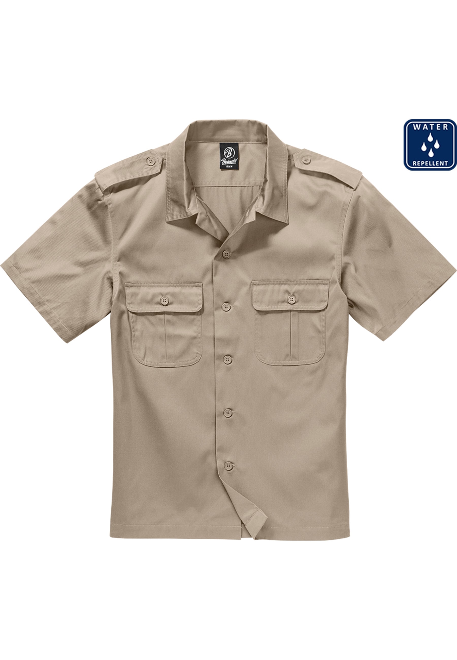 Brandit Langarmhemd "Brandit Herren Short Sleeves US Shirt" 1 Stk. günstig online kaufen