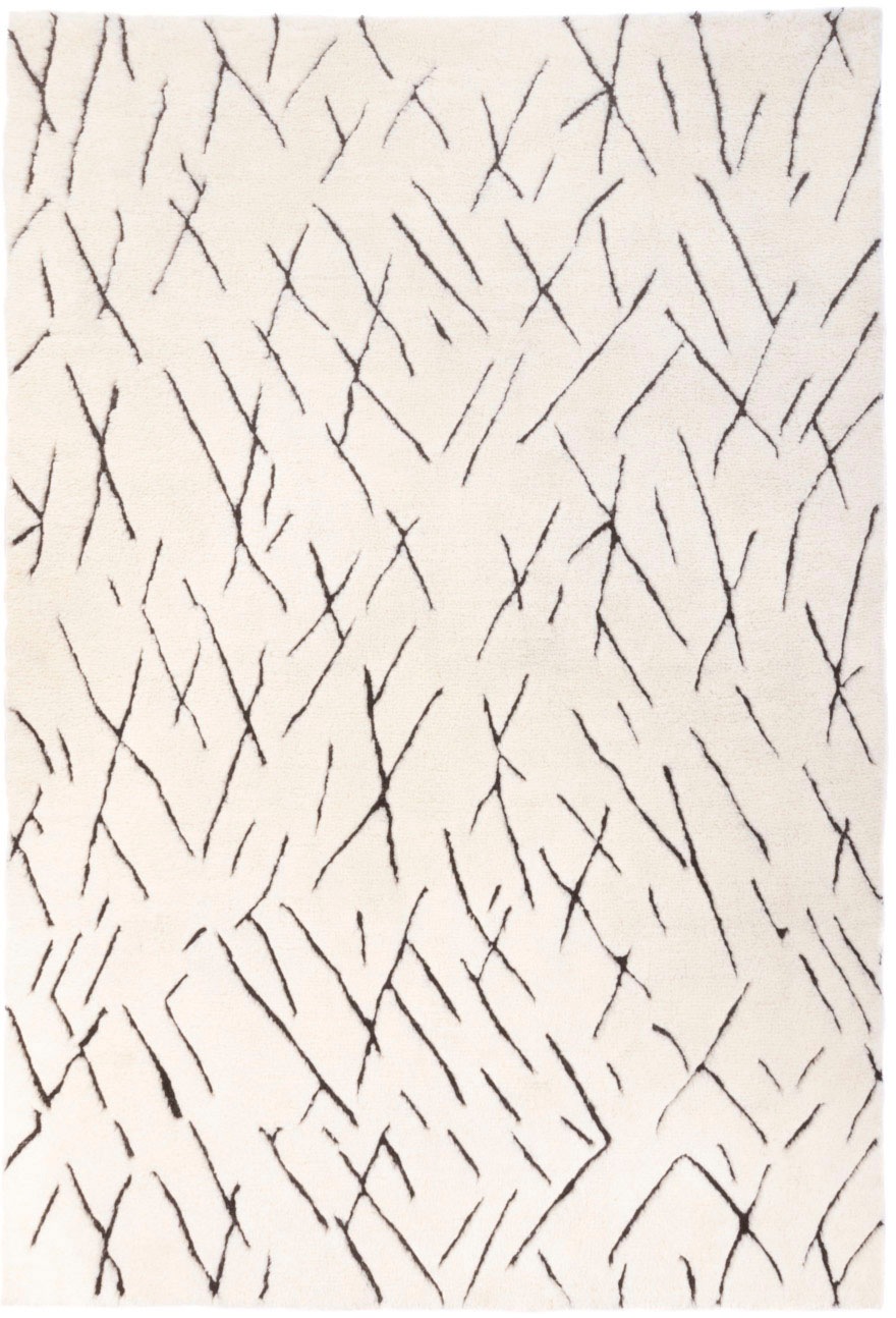morgenland Wollteppich »Berber Teppich - Sara - rund«, rund, 25 mm Höhe, handgeknüpft