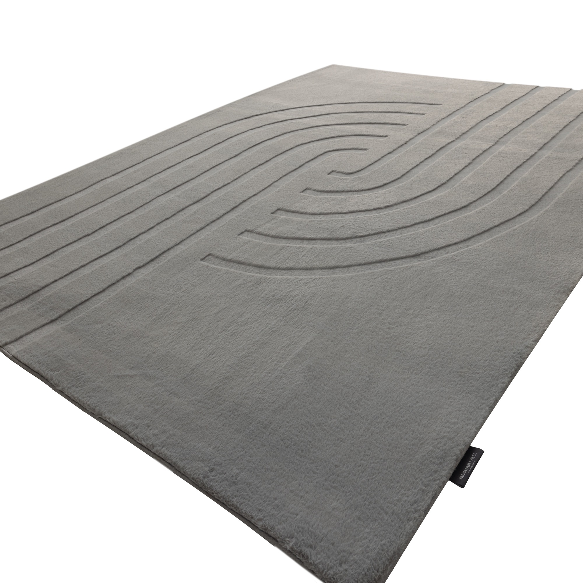 Teppich KAYOOM "Peace 725", grau, B:80cm H:22mm L:150cm, Polyester, Teppiche, Teppich, Kurzflor, Hochflor, Modernes Muster, Vegan, Fußbodenheizungsgeeignet 3