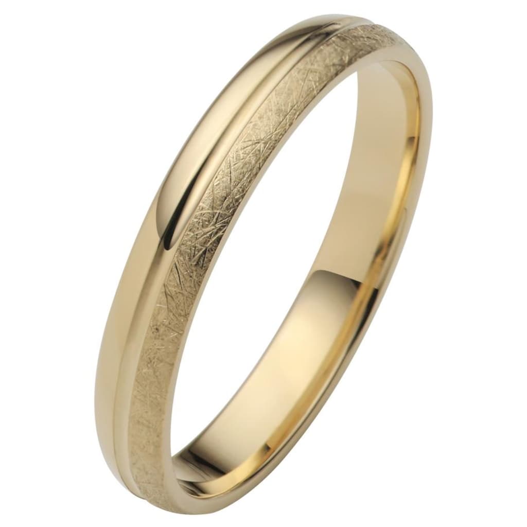 Firetti Trauring »Schmuck Geschenk Gold 750 Hochzeit Ehering "LIEBE"«