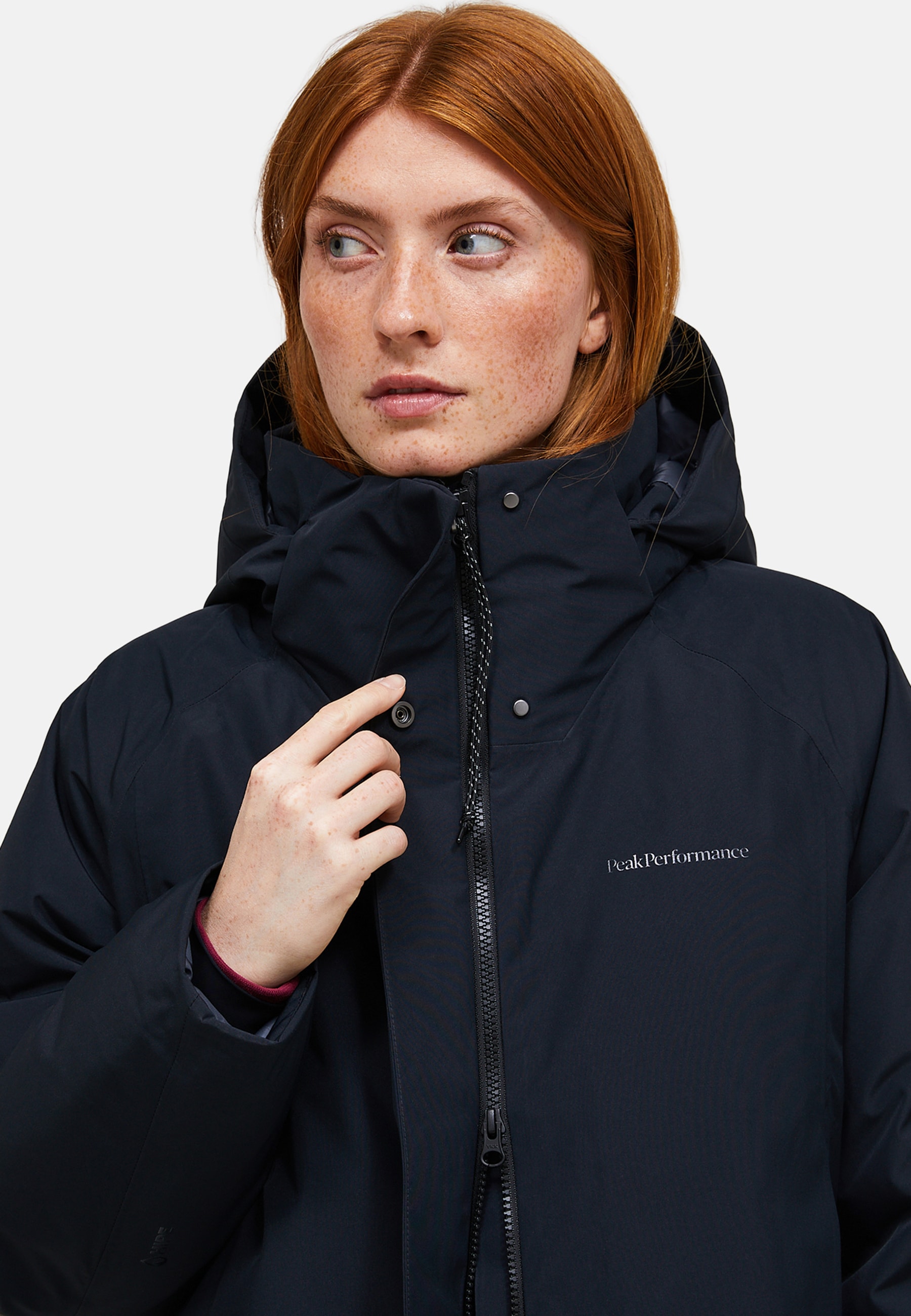 Peak Performance Daunenjacke »W Treeline Hipe® 2l Down Shell Parka« mit Kapuze