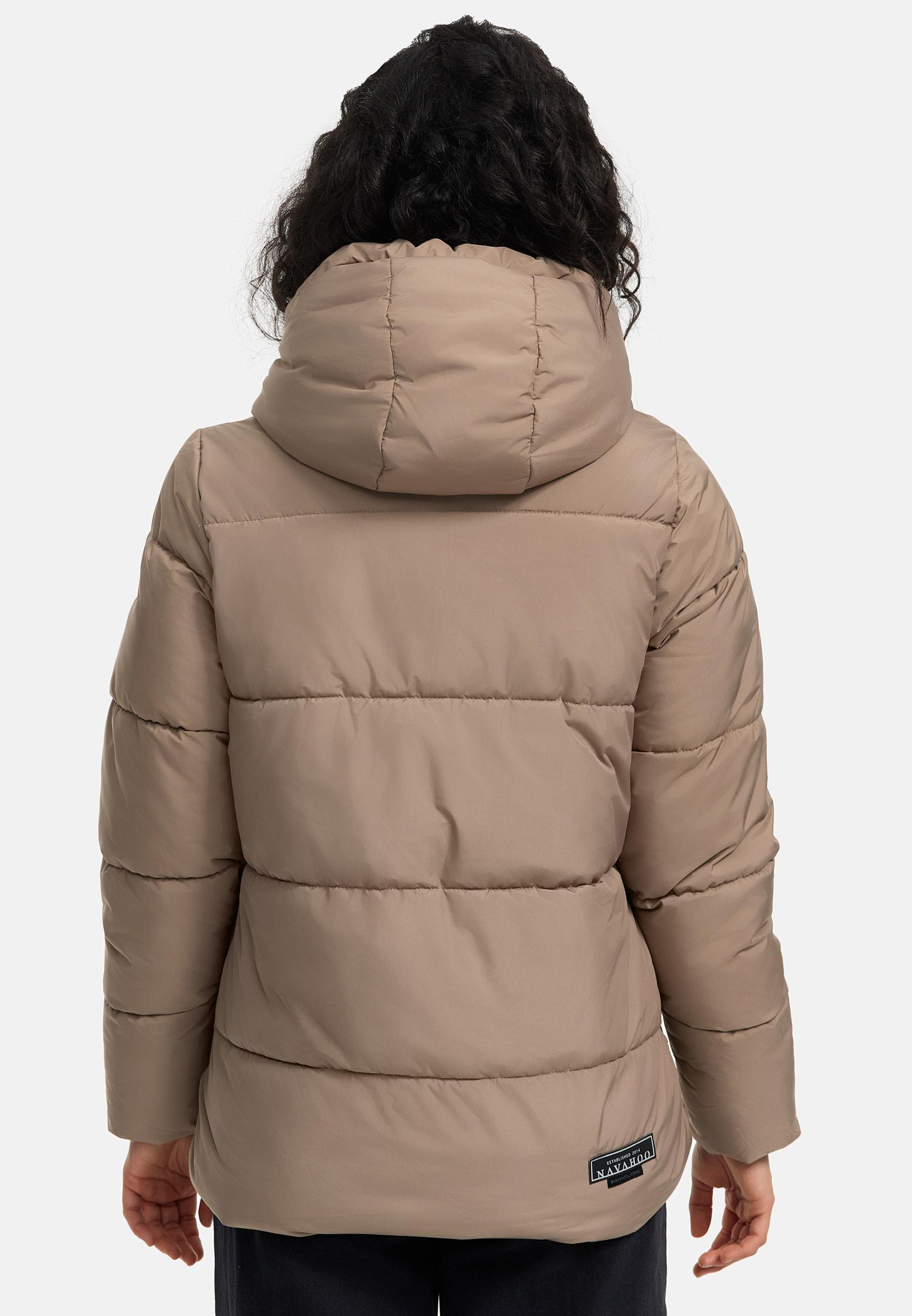 Navahoo Steppjacke »Sag ja XIV«, mit Kapuze, Warme gesteppte Winterjacke mit Kapuze