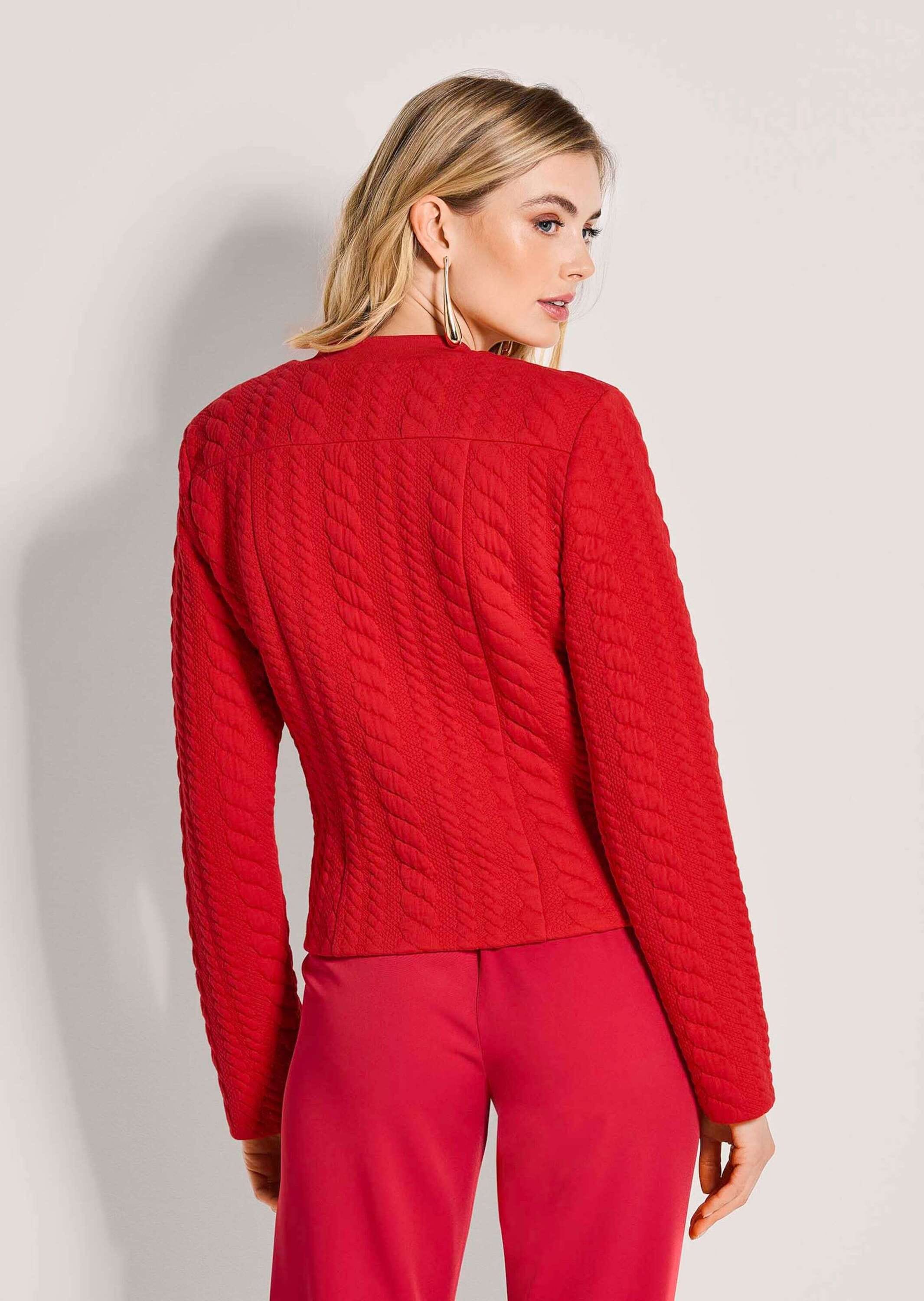 MADELEINE »Blazer Langarm Jerseyblazer mit Stehkragen«