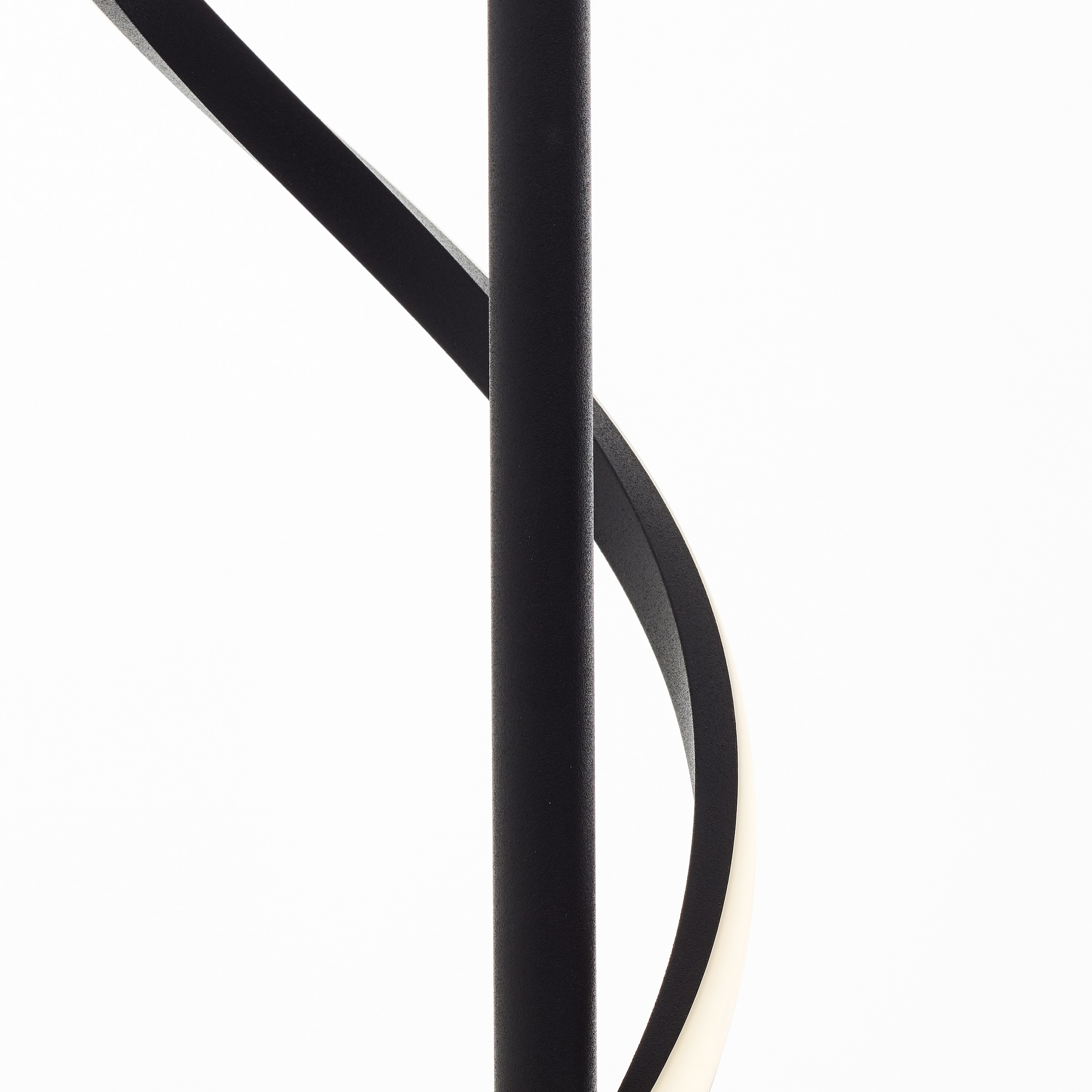 Brilliant LED Stehlampe »Eunice«, 150 x 20 cm, 1700 lm, 4000 K, Metall, matt  schwarz | BAUR