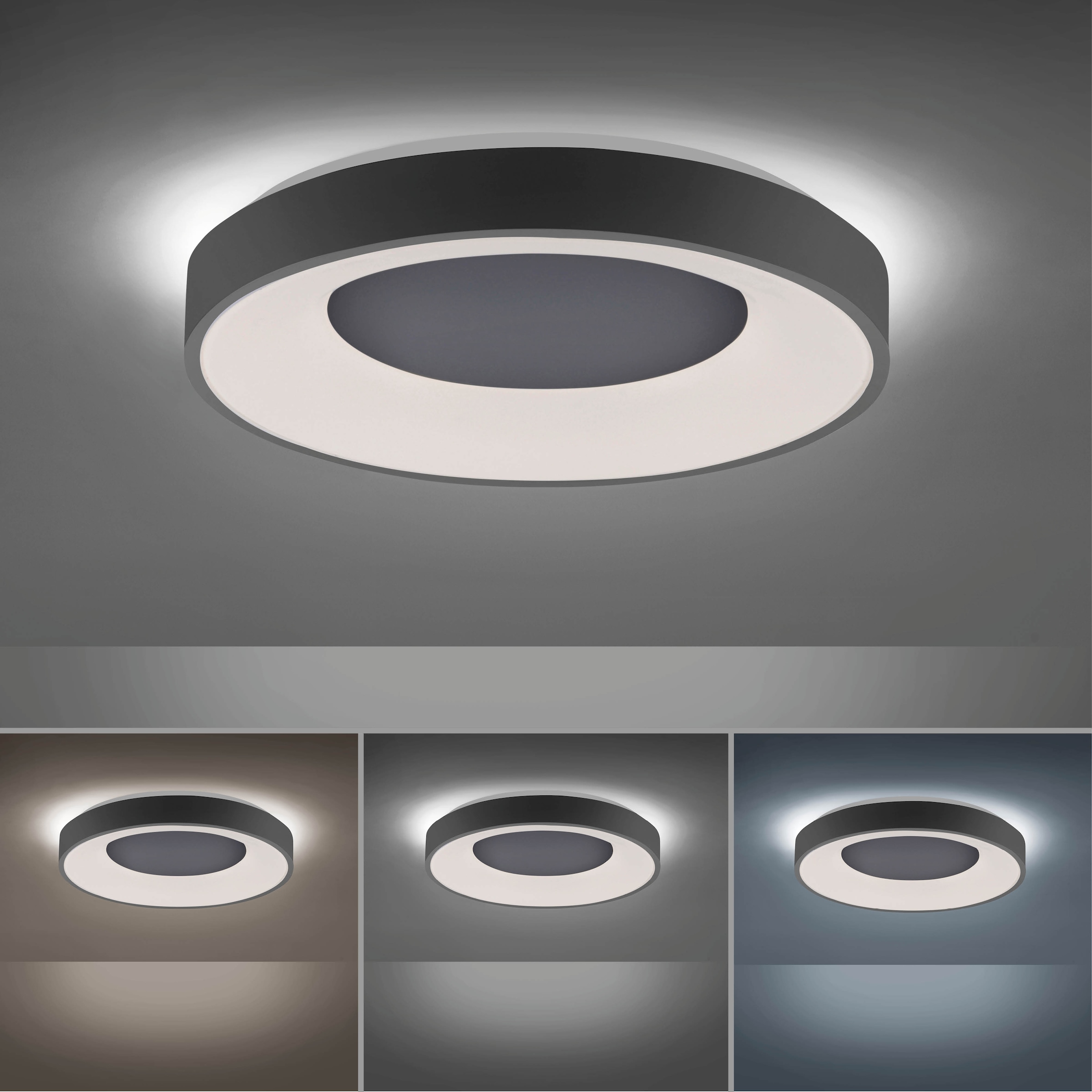 Leuchten Direkt LED Deckenleuchte »ANIKA«, 1 flammig-flammig, CCT - über  Fernbedienung, Serienschalter | BAUR