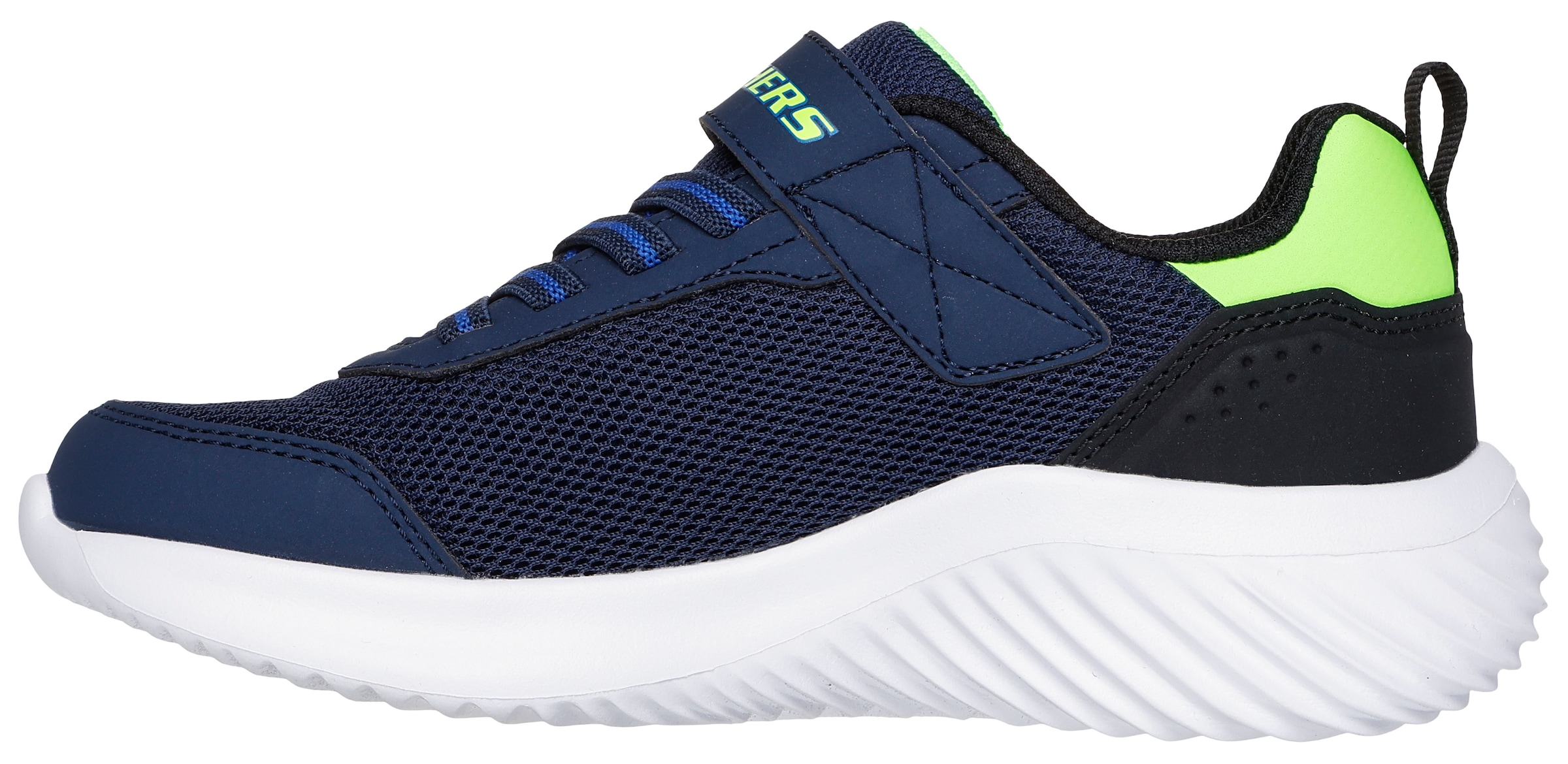 Skechers Sneaker »BOUNDER-TECH-ULTRAVOID«, Slip-On Sneaker, Klettschuh mit Gummizug und Klettriegel