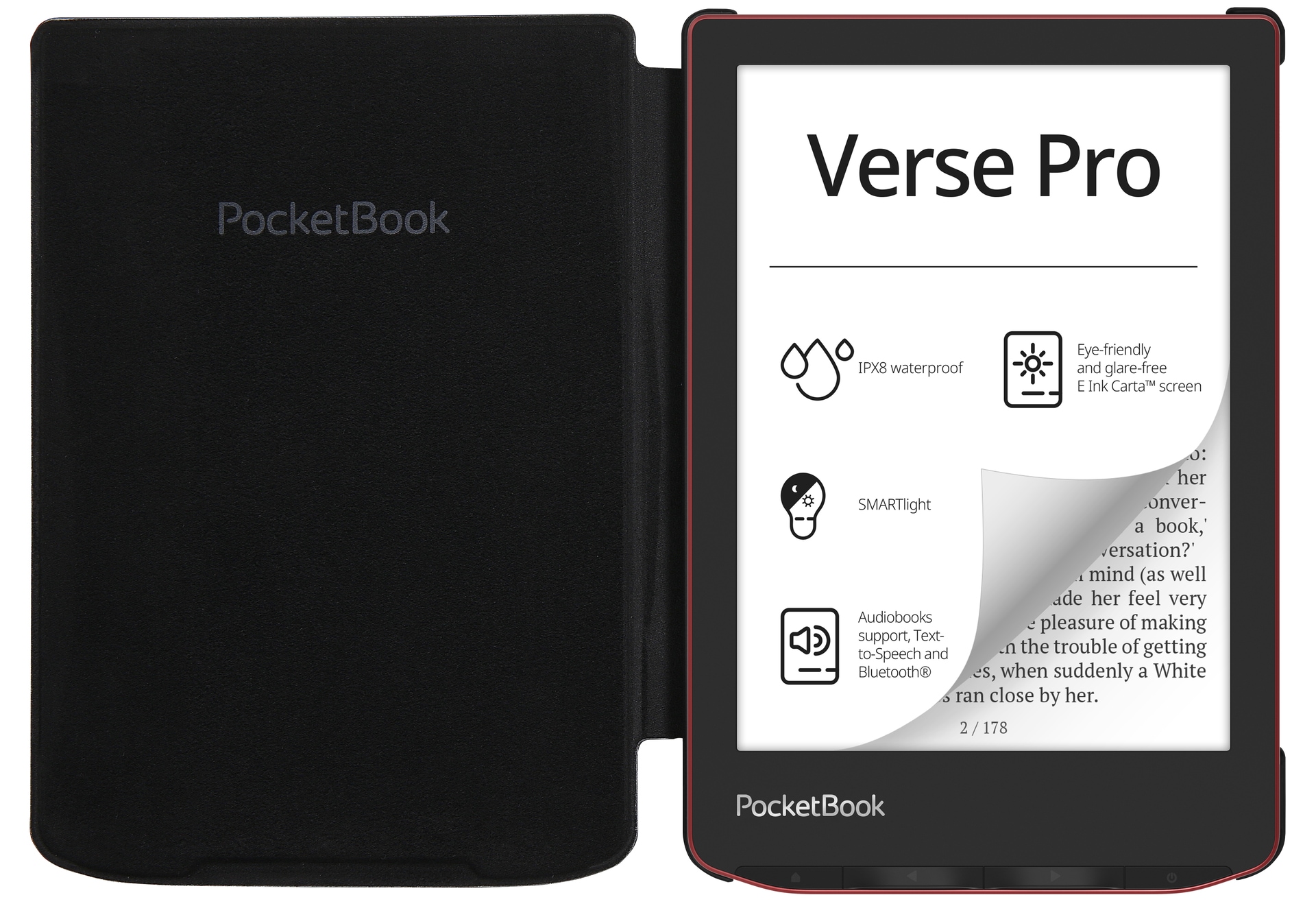PocketBook Flip Case »Shell Cover«, für PocketBook Verse und Verse Pro