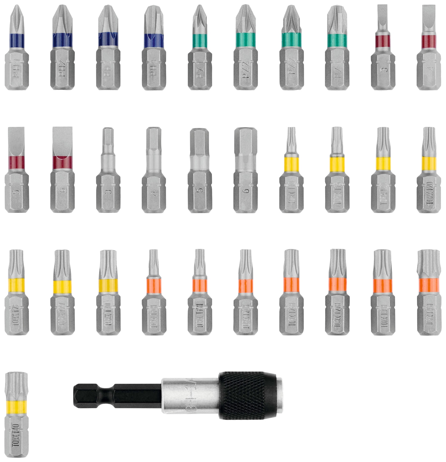 Bosch Professional Bit-Set »Professionelles Schraub-Set«, (32 St.)