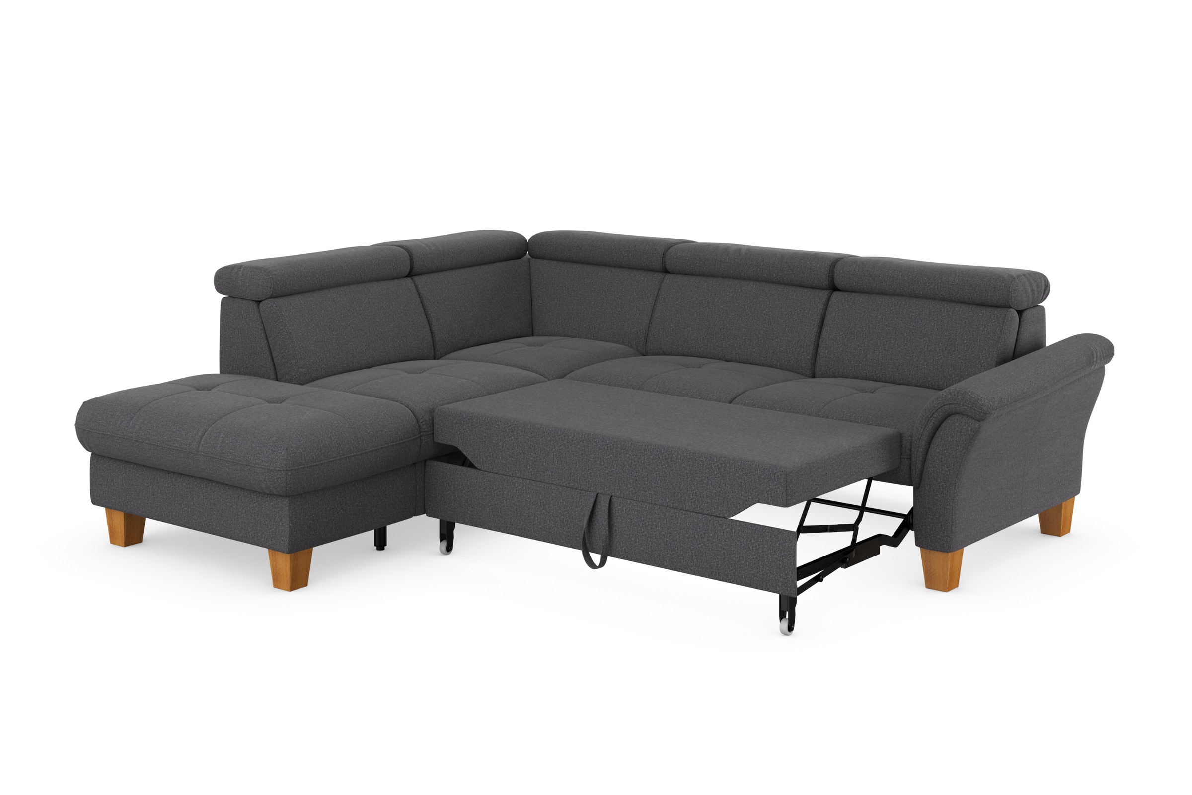 Home affaire Ecksofa »Lindgren L-Form«, wahlweise mit TV-Funktion, Stauraum und Kopfteilverstellung
