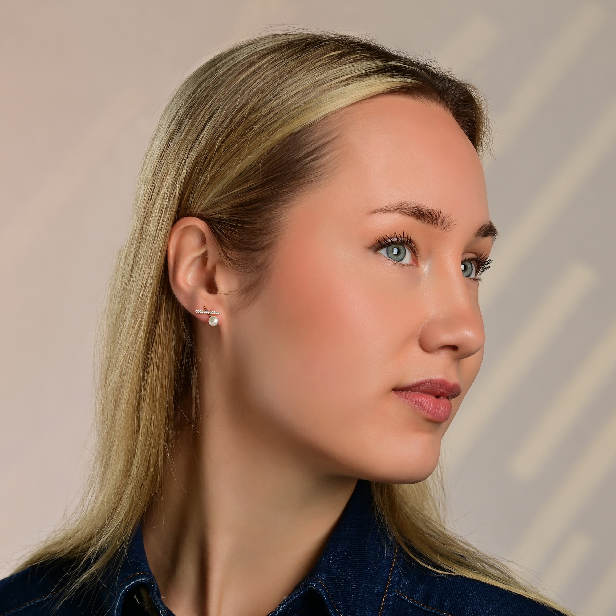 Adelia´s Paar Ohrhänger »Damen Ohrringe – Ohrstecker aus 925 Silber mit Süßwasserperle« Perfekt als Geschenk zum Jubiläum