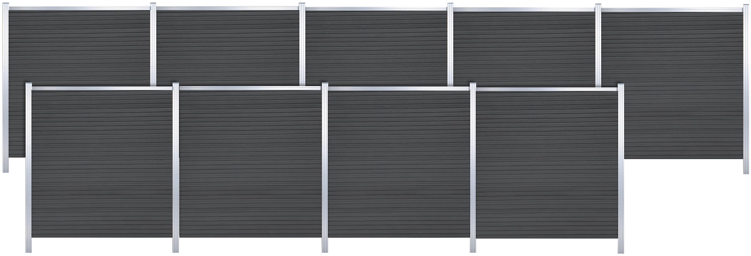 Tetzner & Jentzsch Sichtschutzelement "WARREN 7" pflegeleicht, coextrudiert günstig online kaufen