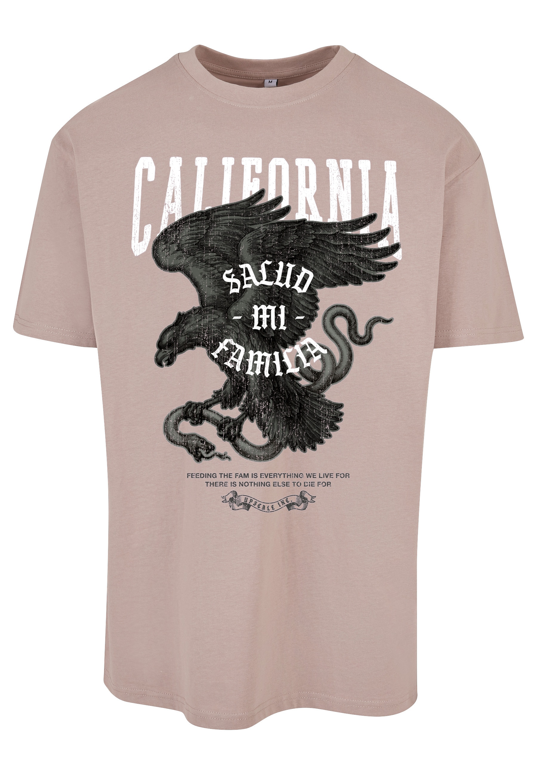 Upscale by Mister Tee Kurzarmshirt "Upscale by Mister Tee Unisex La Familia günstig online kaufen