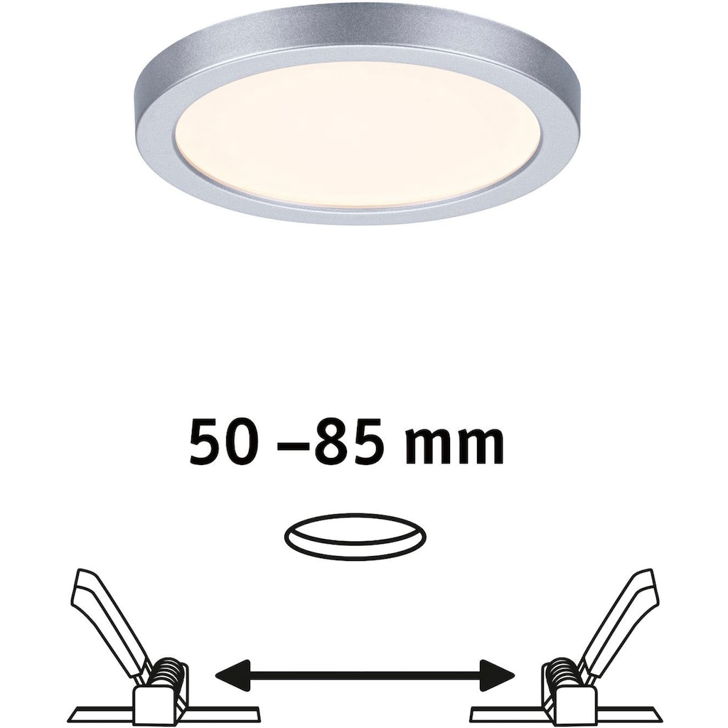 Paulmann LED Bad-Einbauleuchte »Areo«, Schutzart IP44, Ø 11,8 cm, inkl. LED Leuchtmittel