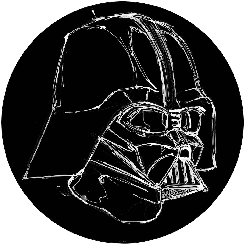 Komar Fototapete »Star Wars Ink Vader«