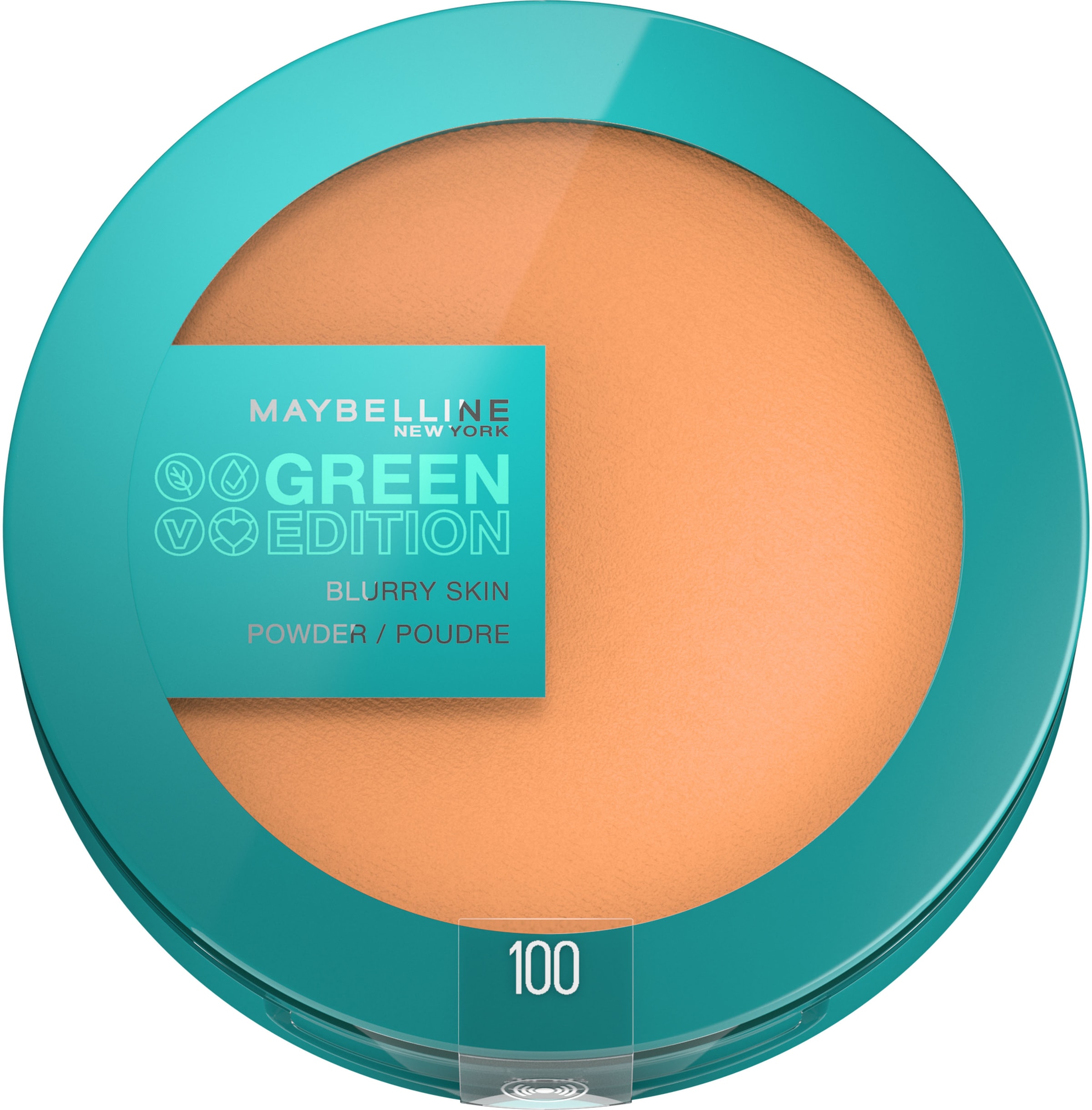 MAYBELLINE NEW YORK Puder »Green Edition Puder«, mit langanhaltender Formel