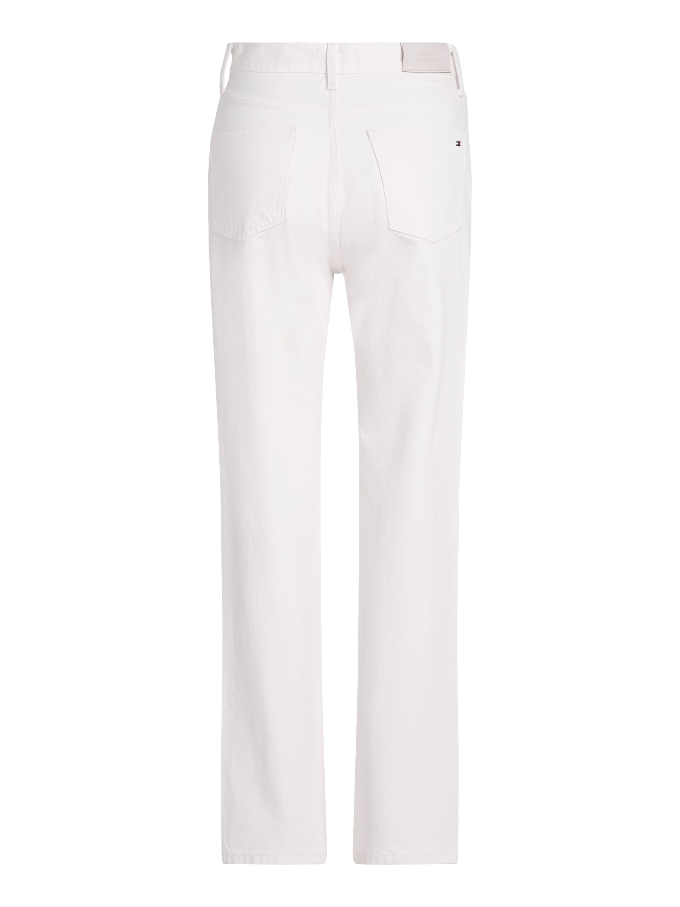 Tommy Hilfiger Bootcut-Jeans »RELAXED BOOTCUT HW ECRU« mit Tommy Hilfiger Logo-Badge