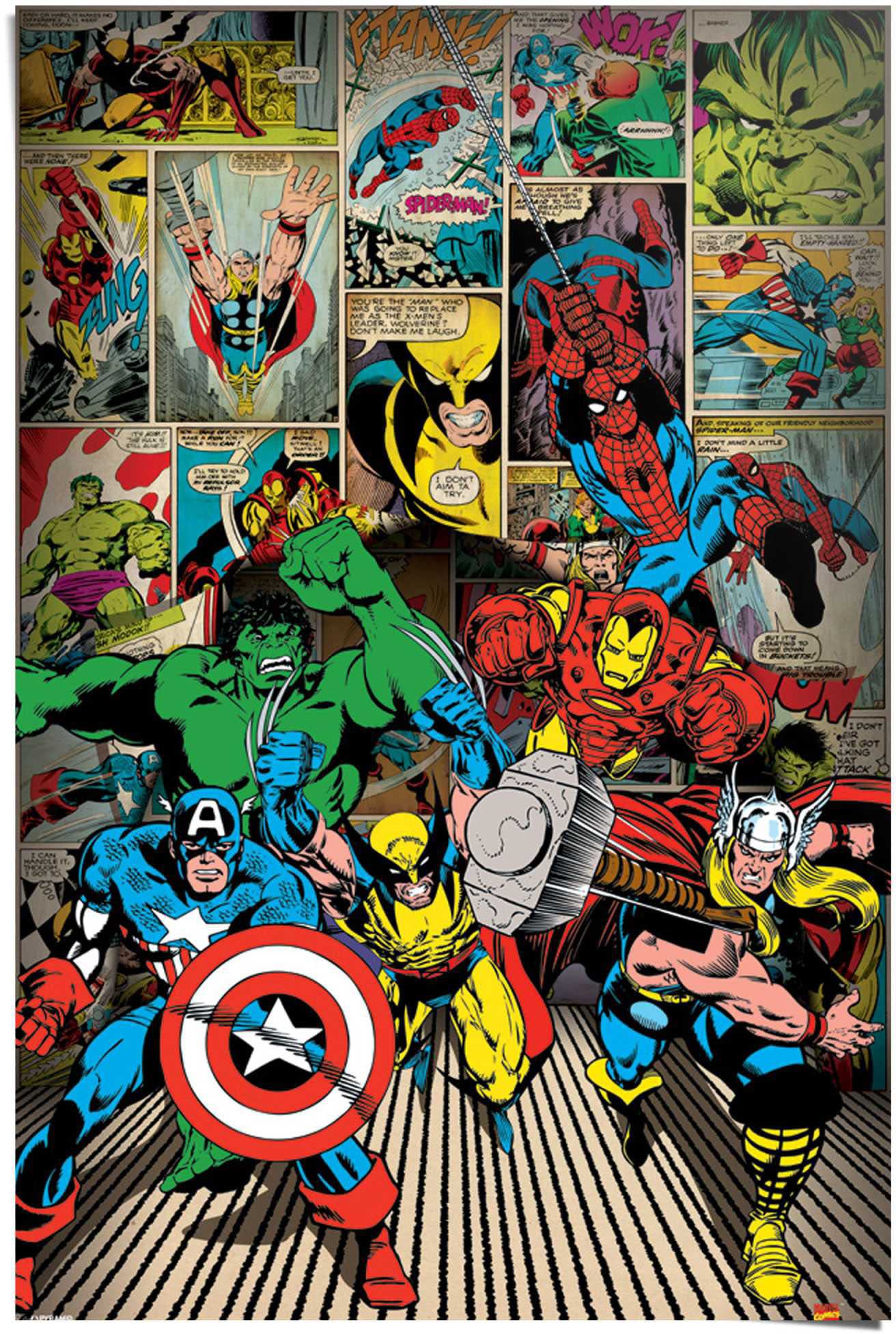 Reinders! Poster »Marvel Helden« (1 St.)