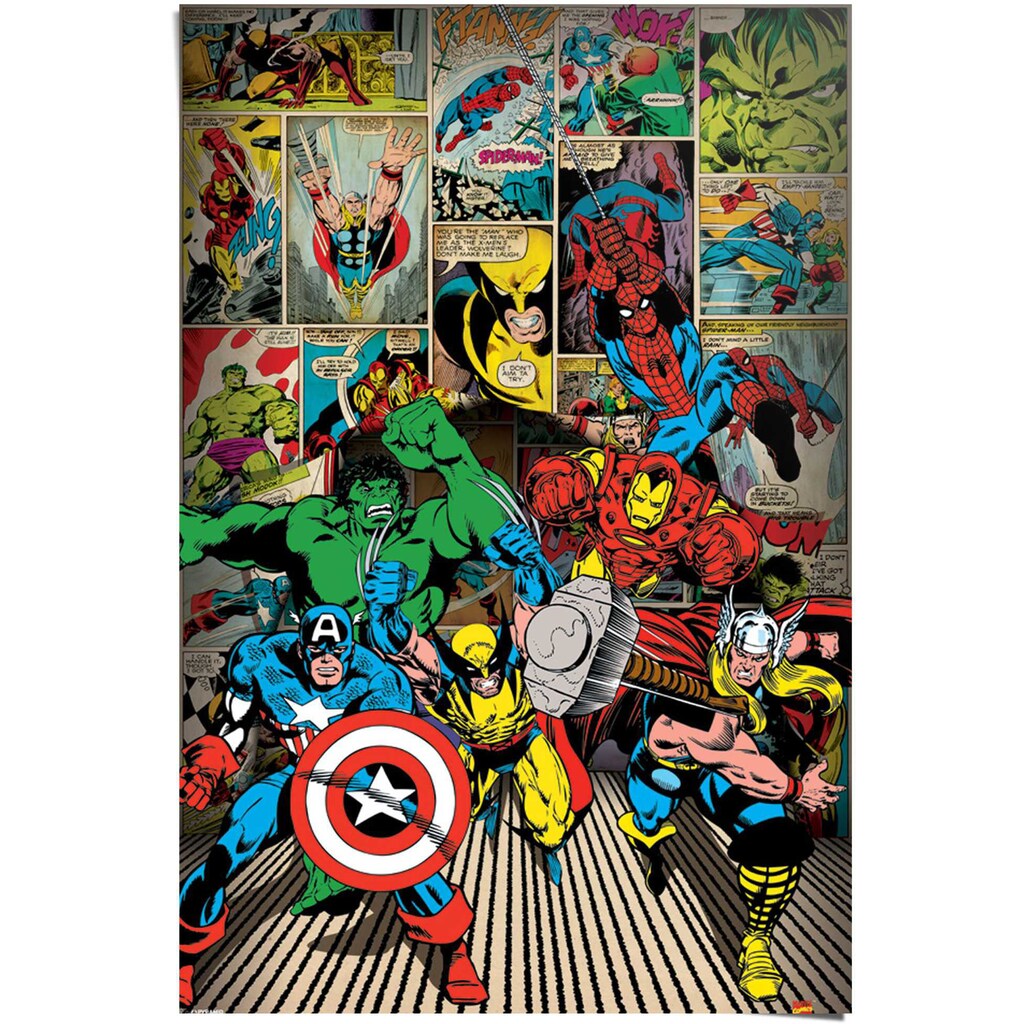 Reinders! Poster »Marvel Helden«, (1 St.)