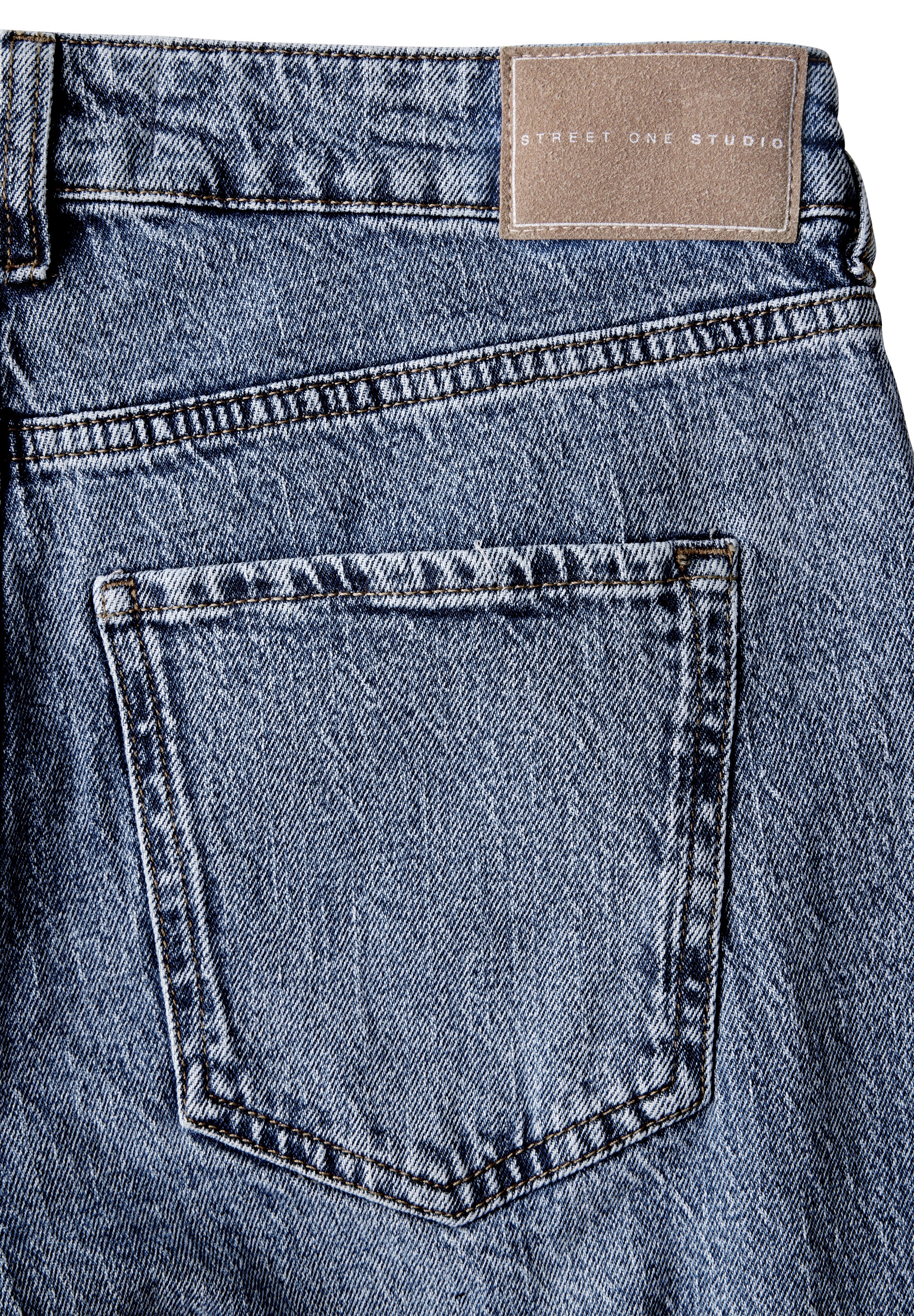 STREET ONE STUDIO Comfort-fit-Jeans, High Waist