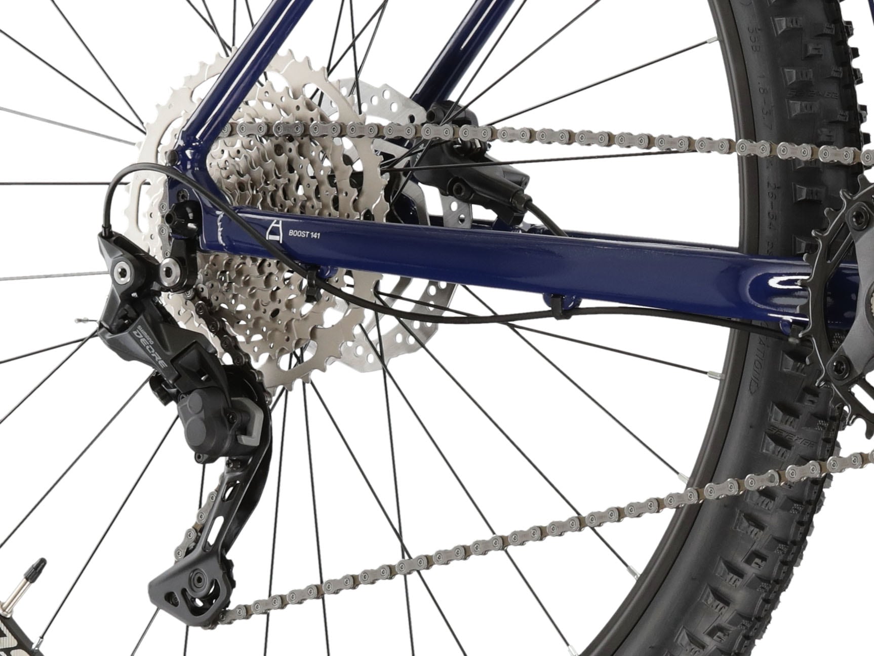 Kross Mountainbike »KROSS MTB Hardtail Level 4.0 29" blau 10 Gänge«, 10 Gang, Shimano, DEORE M5120 Schaltwerk, Kettenschaltung