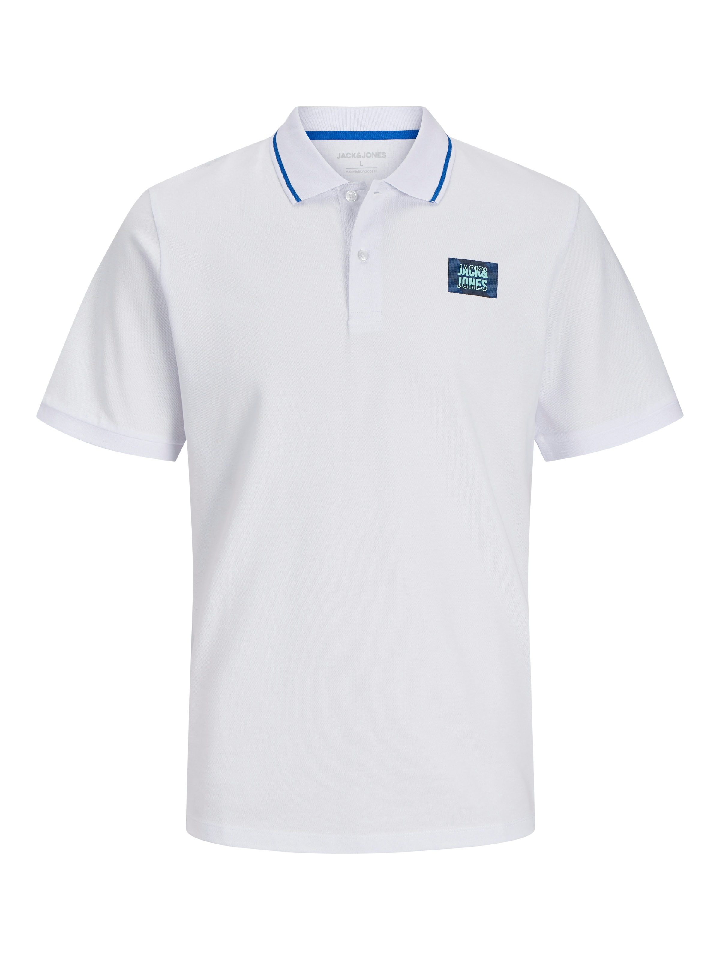 Jack & Jones PlusSize Poloshirt »JJHUDSON POLO SS 2PK MP PLS«, (2 tlg.), aus Pikeequalität