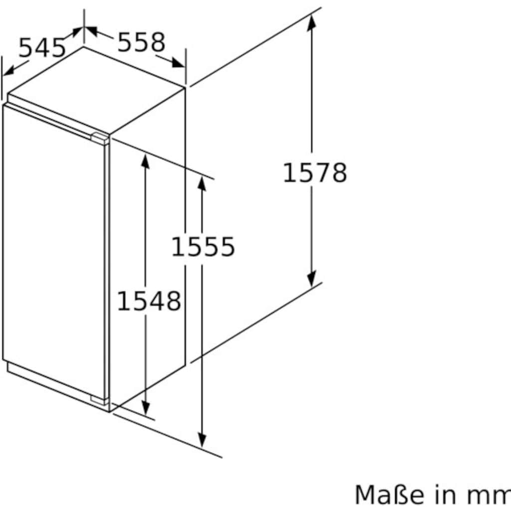 BOSCH Einbaukühlschrank »KIL72AFE0«, KIL72AFE0, 157,7 cm hoch, 55,8 cm breit