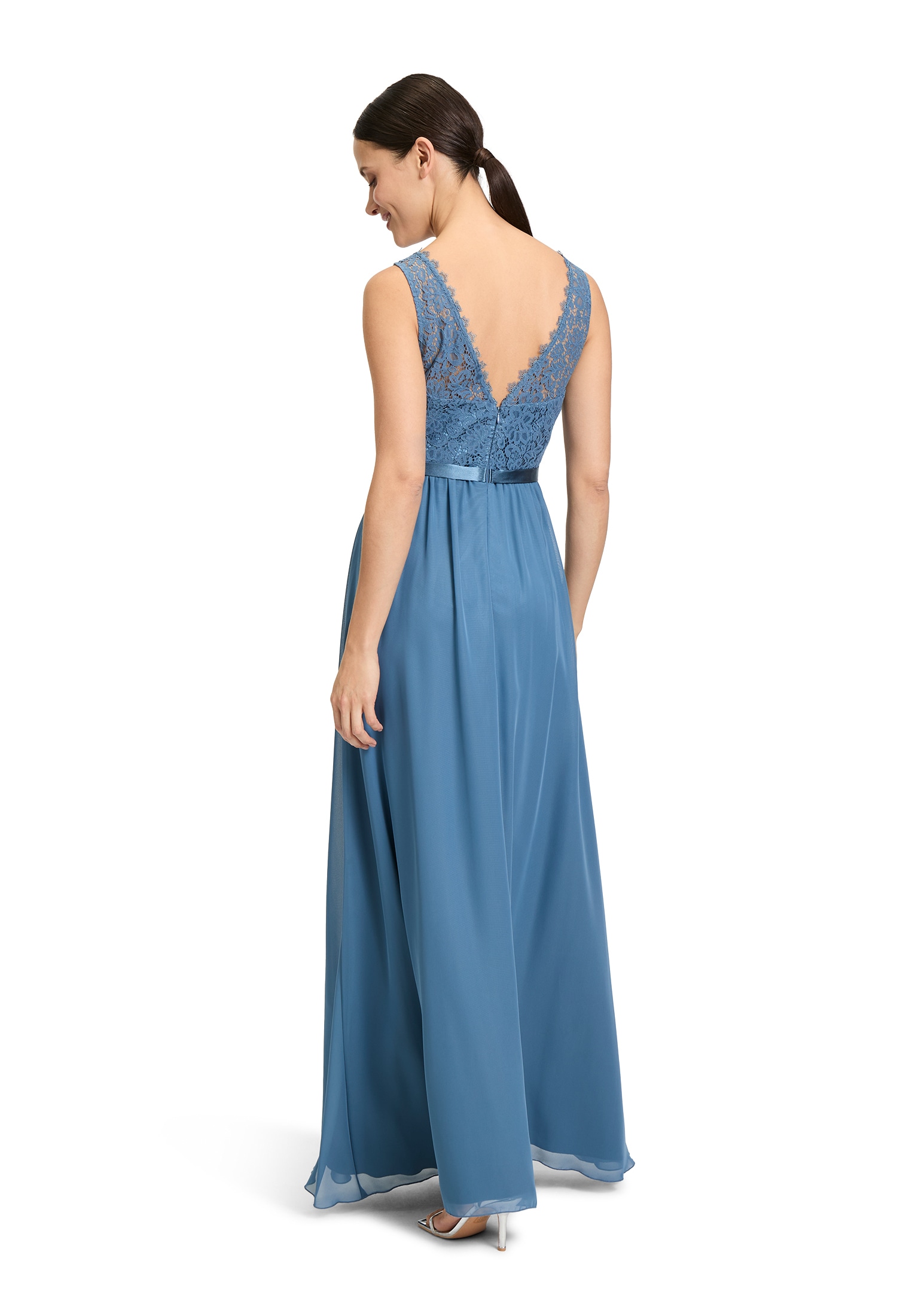 Vera Mont Cocktailkleid »Vera Mont Abendkleid mit Spitze«, Bogenkante
