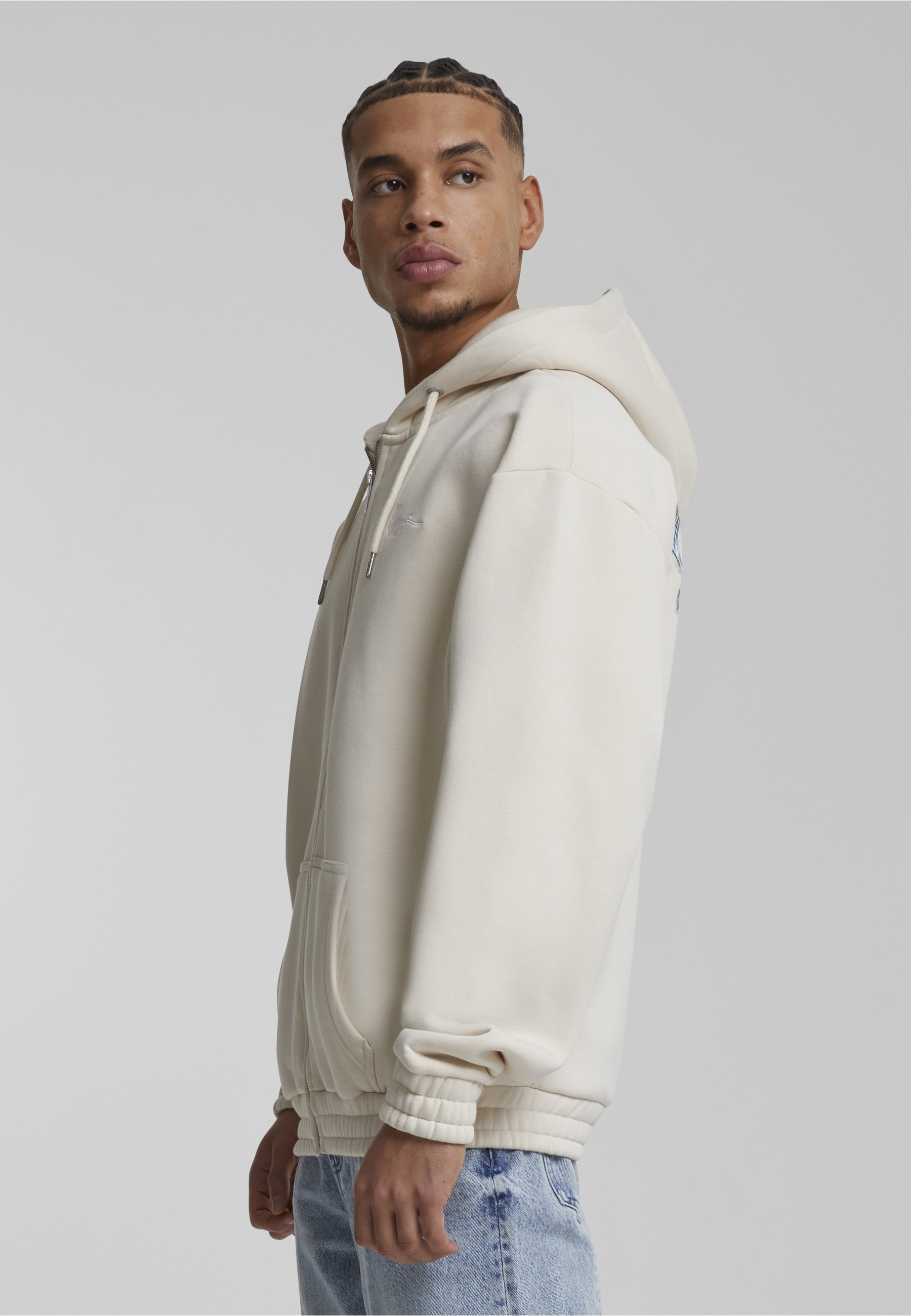 Karl Kani Sweatjacke »Karl Kani Karl Kani Authentic Star Logo OS Full Zip Hoodie«