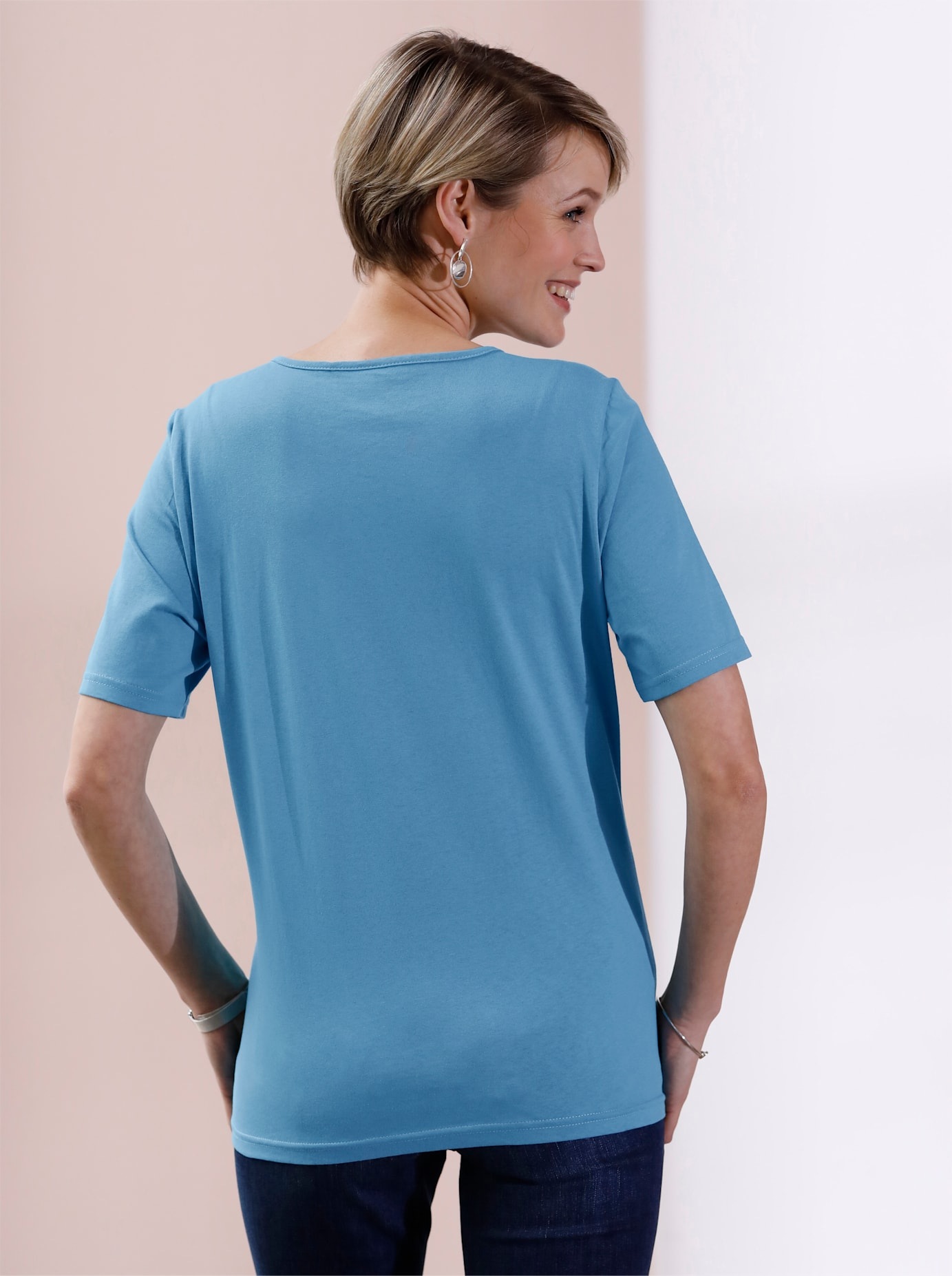 Classic Basics Kurzarmshirt »2-in-1-Shirt«, (1 tlg.)