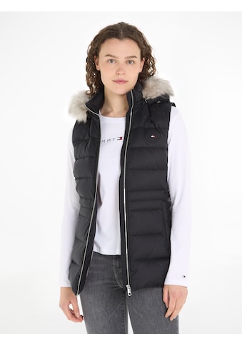 TOMMY HILFIGER Pūkinė liemenė »TYRA DOWN VEST WITH FU...