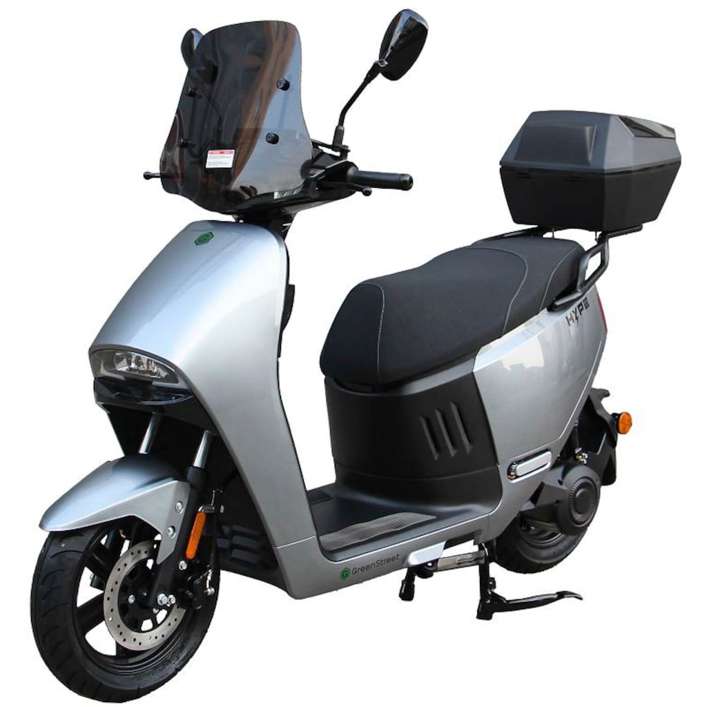 GreenStreet E-Motorroller »HYPE 3000 W 85 km/h inkl. Windschild + Topcase«