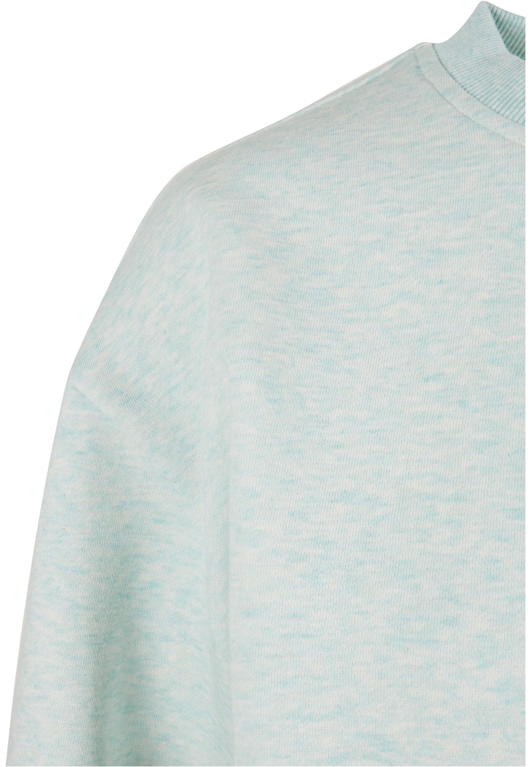 URBAN CLASSICS Sweater »Urban Classics Damen Ladies Oversized Color Melange Crewneck«, (1 tlg.)
