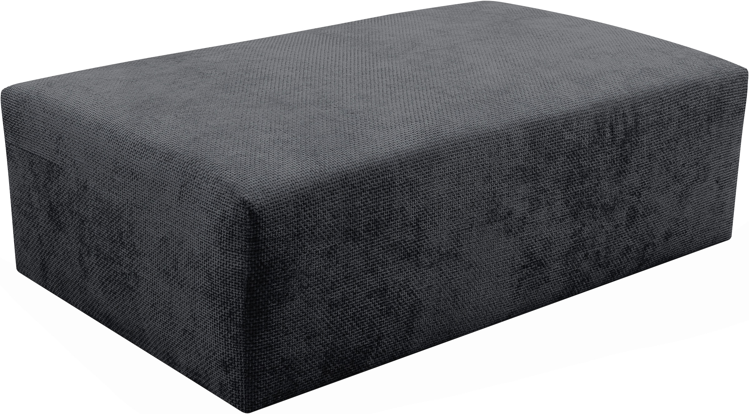 WERK2 Polsterhocker "Zeus-XL Polsterhocker modern und bequem" Curvy Trend Hocker mit urbaner Optik