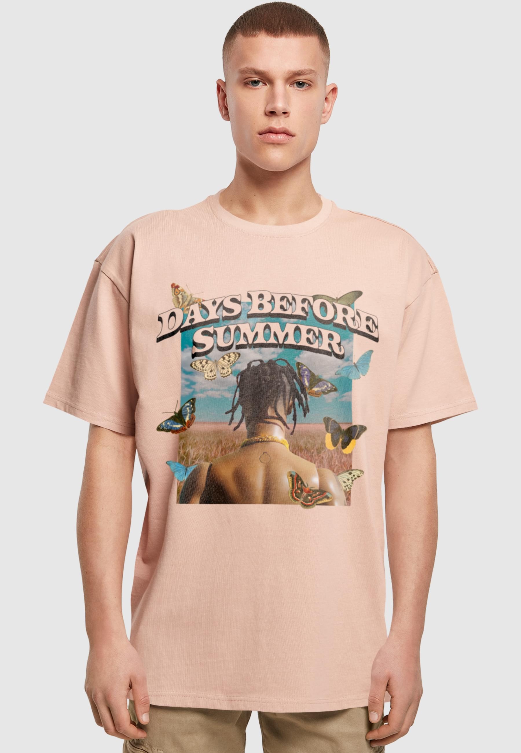 Thumbnail - MisterTee Kurzarmshirt "MisterTee Unisex Days Before Summer Oversize Tee", (1 tlg.)