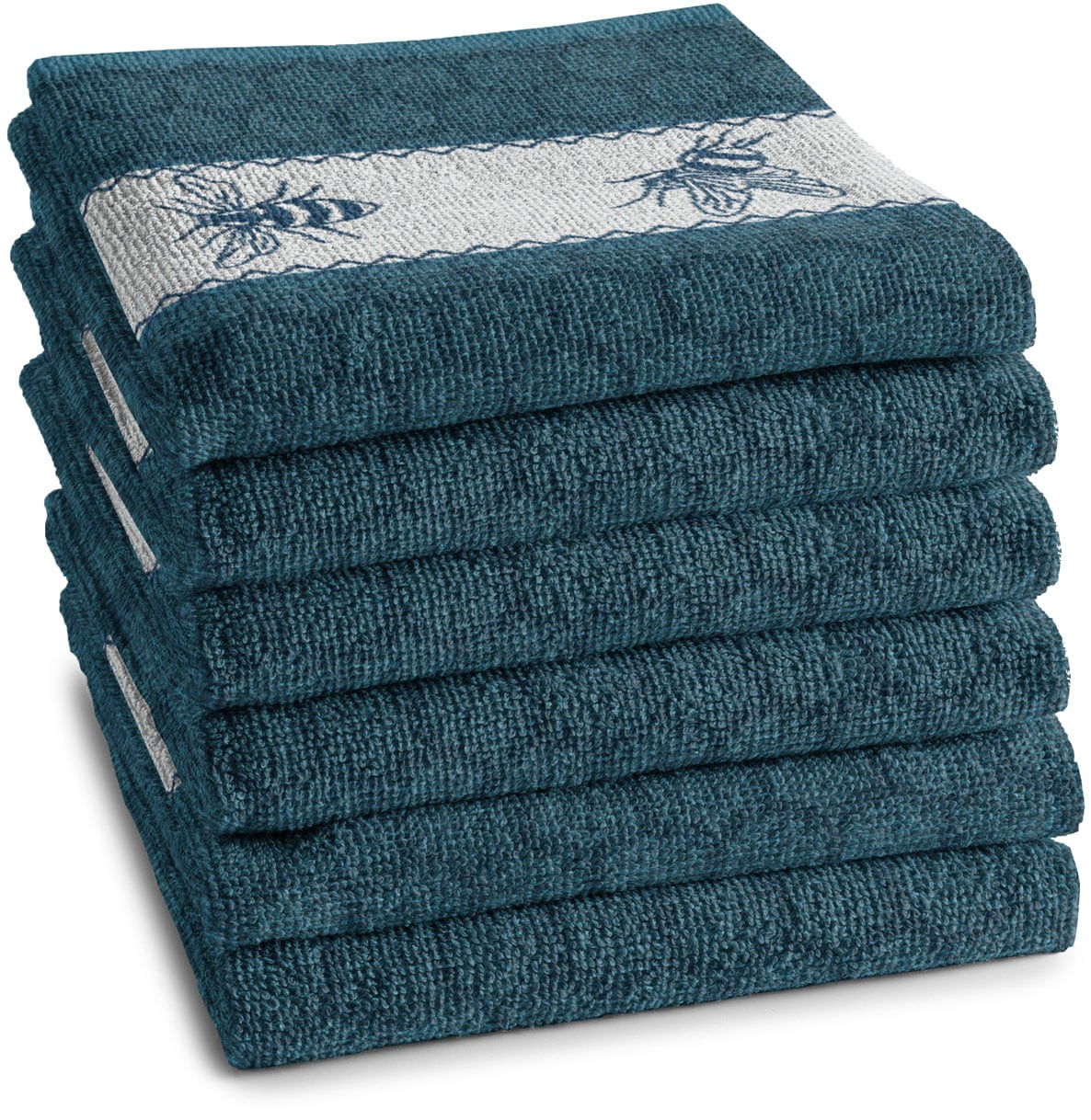 DDDDD Geschirrtuch "DDDDD Küchentuch Bees 50 x 55 (6er-Pack)" schnell trock günstig online kaufen