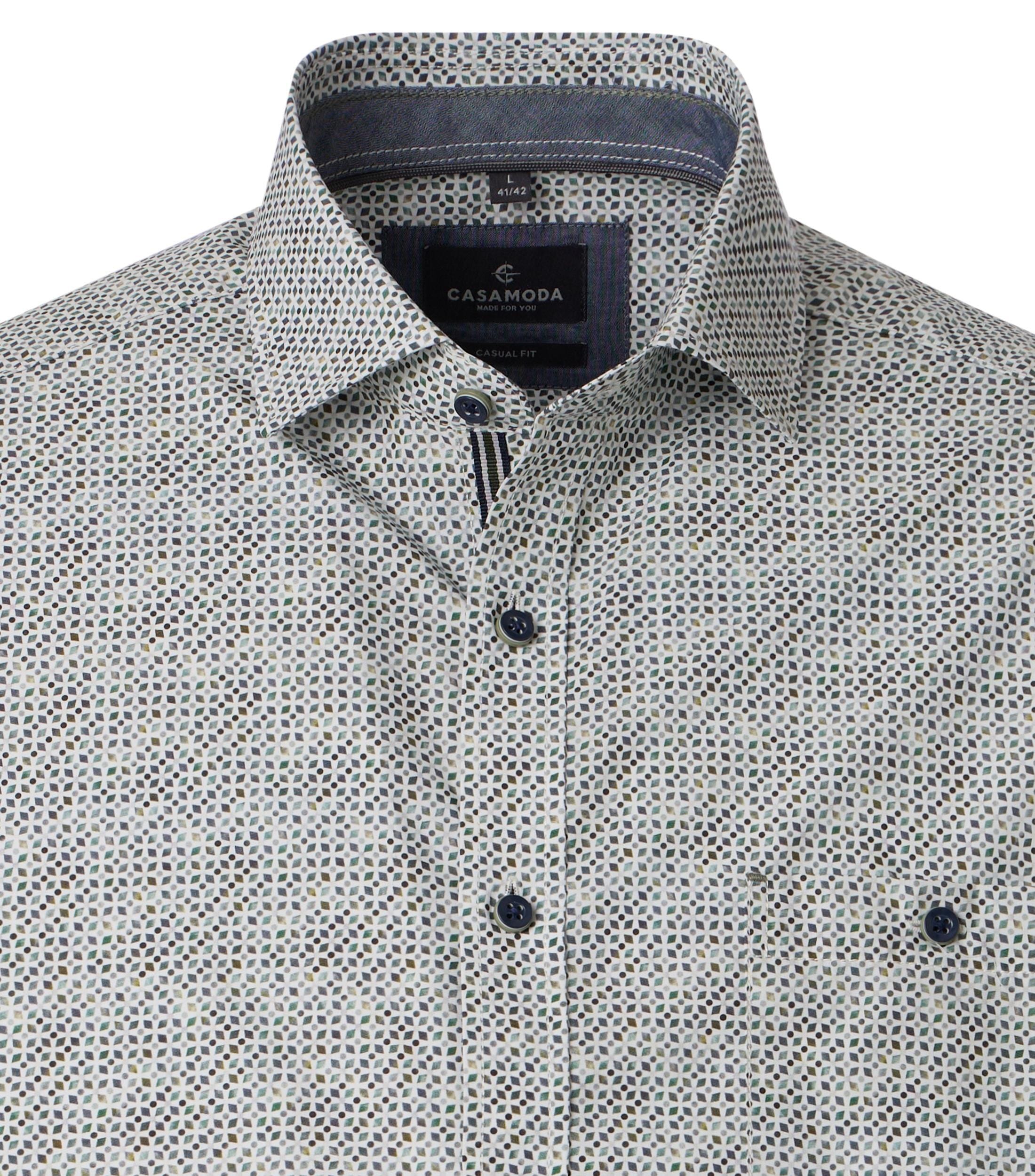 CASAMODA Kurzarmhemd »CASAMODA Freizeithemd Kurzarm Print«