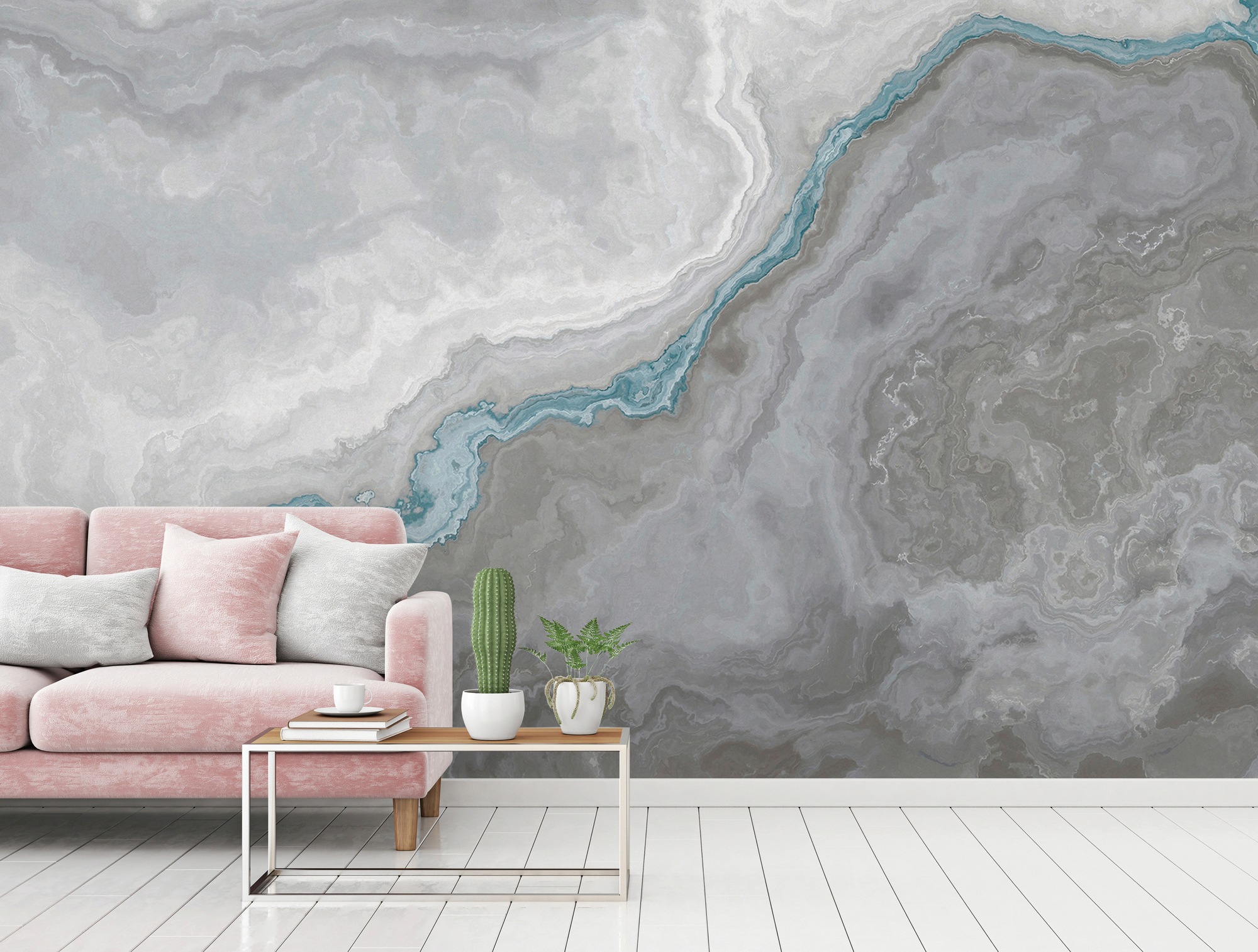 Architects Paper Fototapete »Atelier 47 Marble Artwork 1«, Farbverlauf, Vlies, Wand, Schräge, Decke