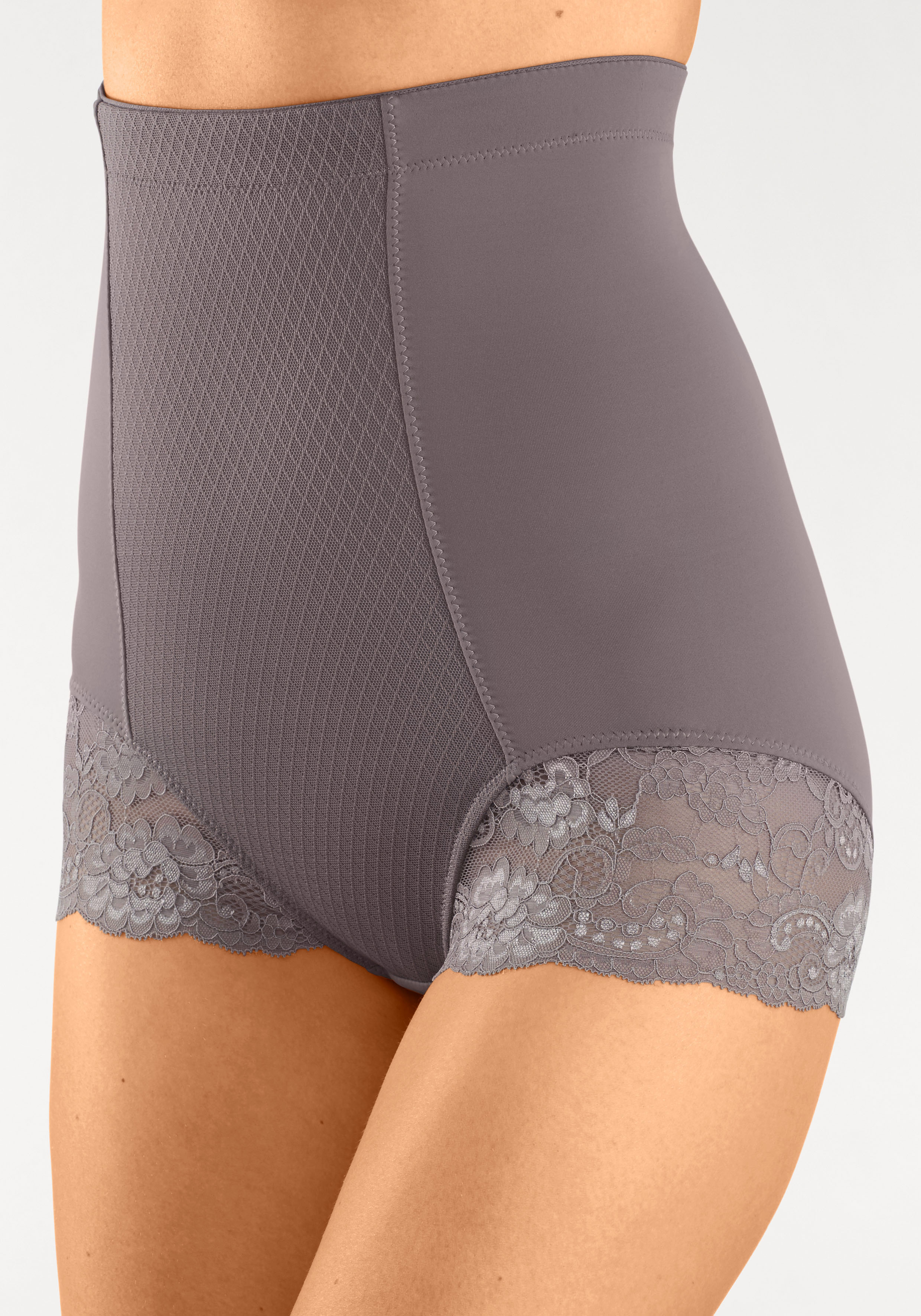 LASCANA Taillenshaper shape wear, unifarben, mit Spitze, Microfaser