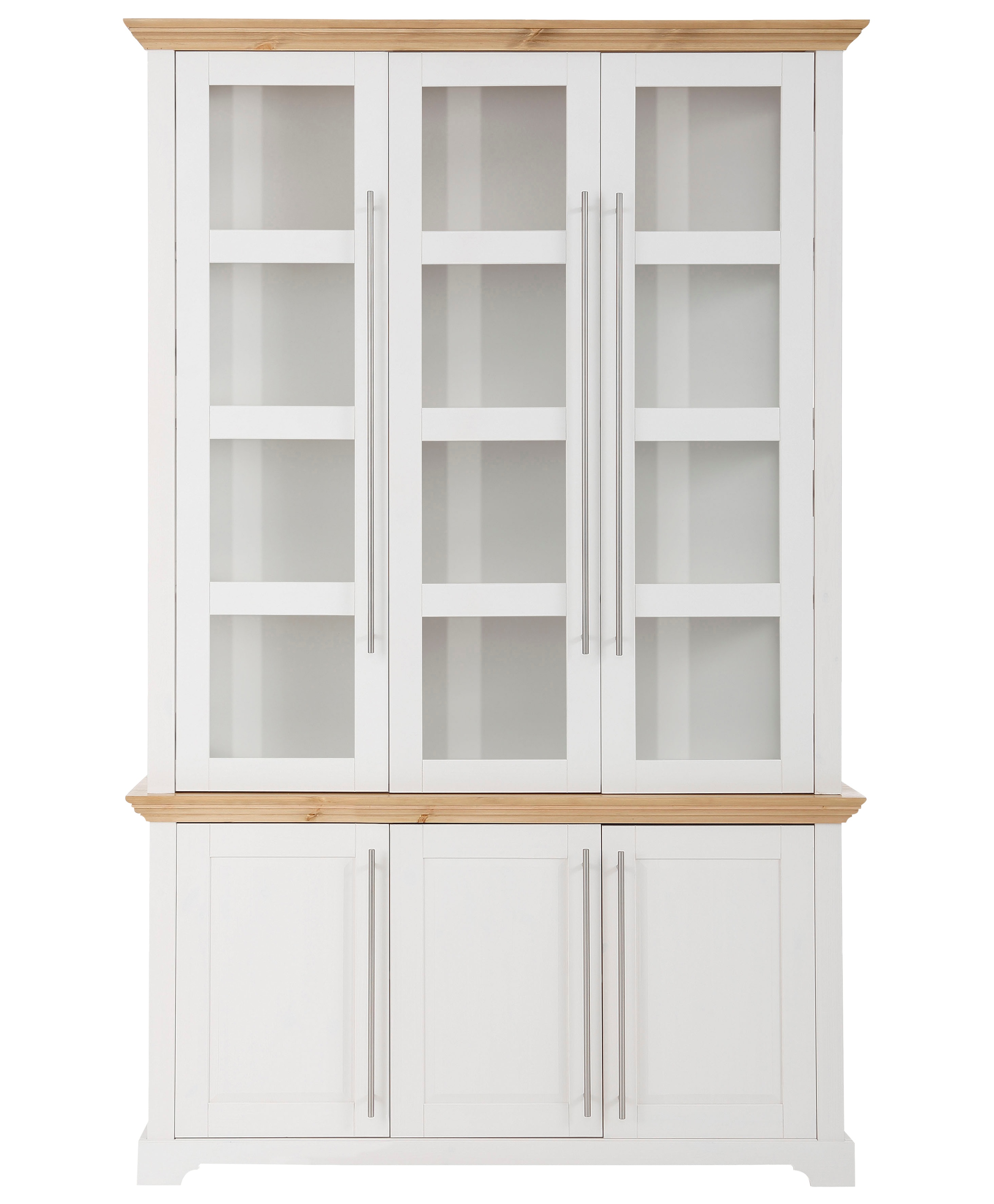 Thumbnail - Home affaire Vitrine "Meliss", aus massiver Kiefer, FSC zertifiziert, Breite 132 cm