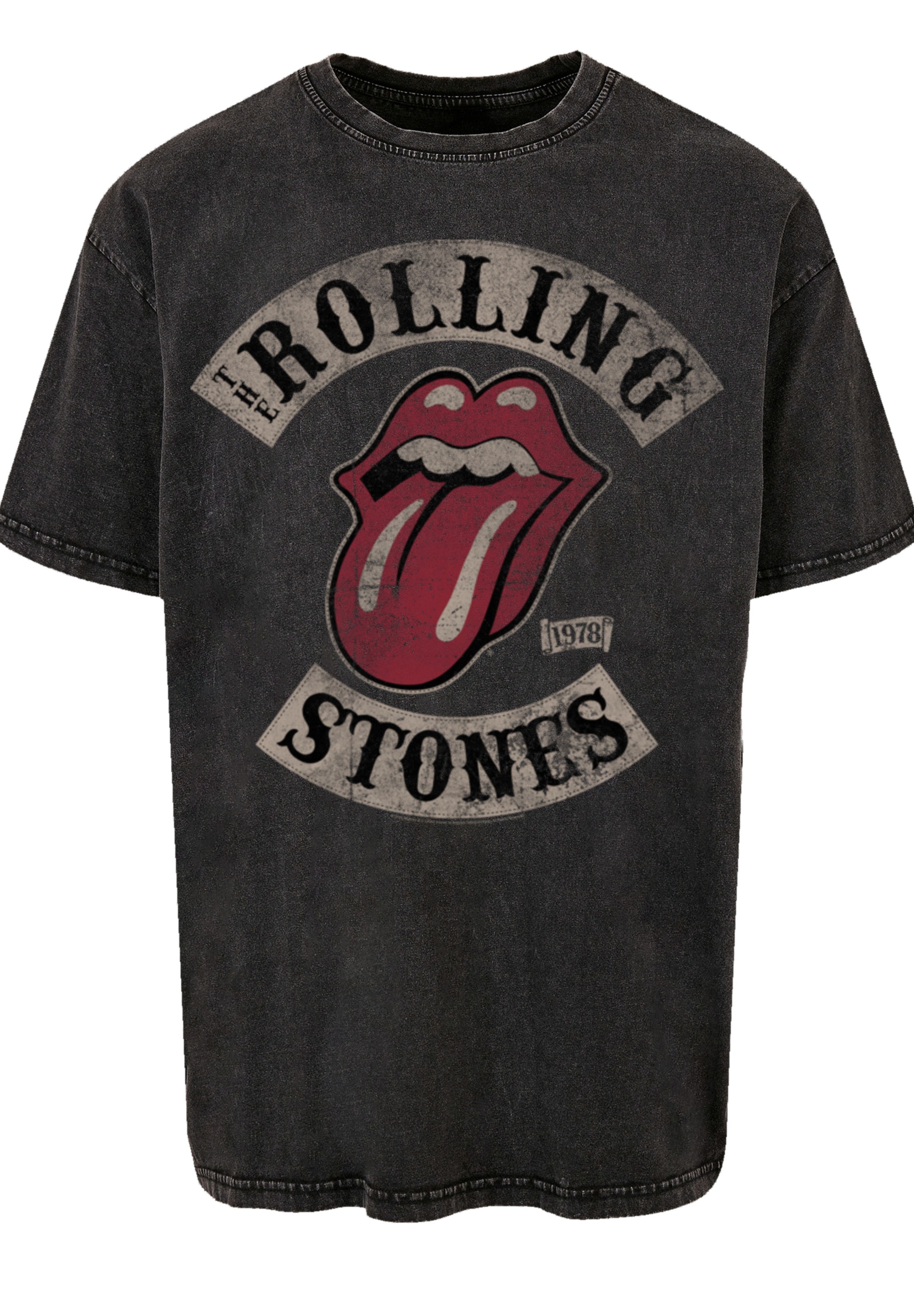 F4NT4STIC T-Shirt "The Rolling Stones Tour 78 Vector", Premium Qualität günstig online kaufen