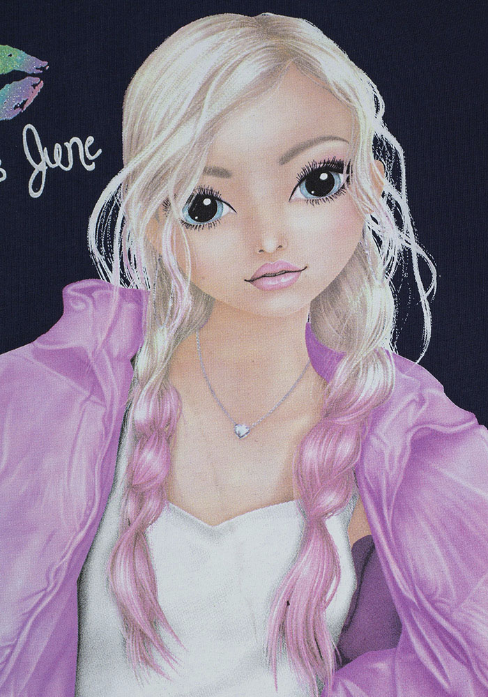 Thumbnail - TOPModel Langarmshirt "Topmodel" mit extra großem, coolem Frontmotiv