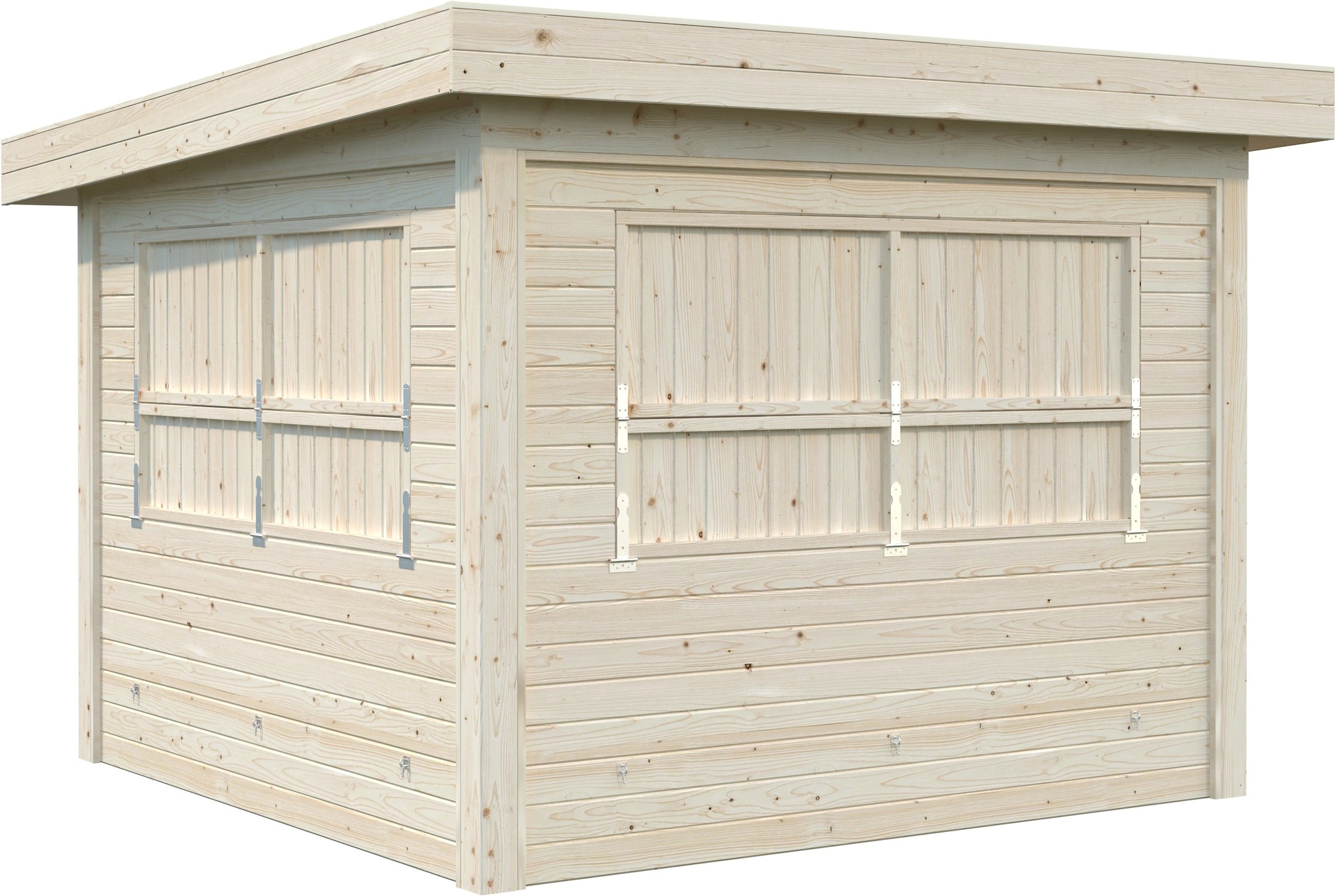 Palmako Holzpavillon »Lenna 8,3 m² Set 306« BxTxH: 340x340x245 cm