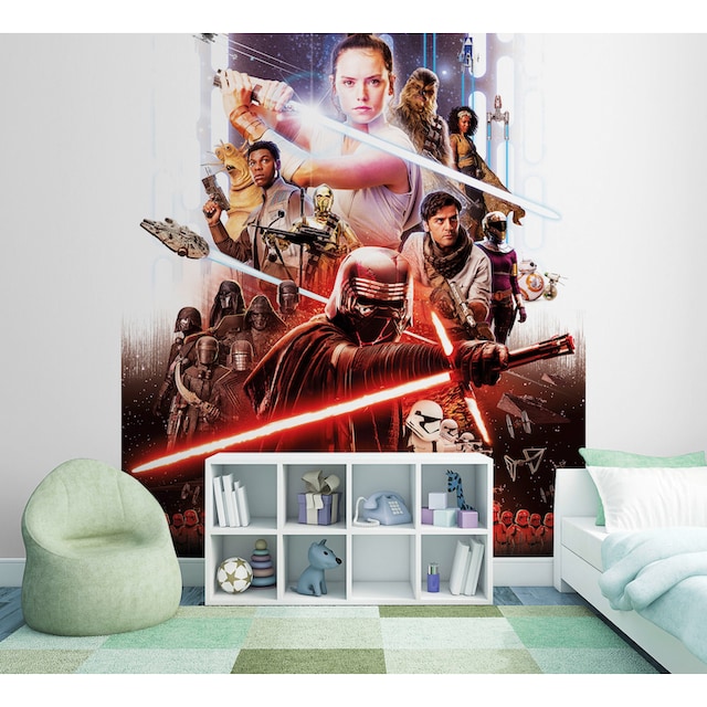 Komar Fototapete »STAR WARS EP9 Movie Poster Rey«, 184x254 cm (Breite x Höhe)  kaufen | BAUR
