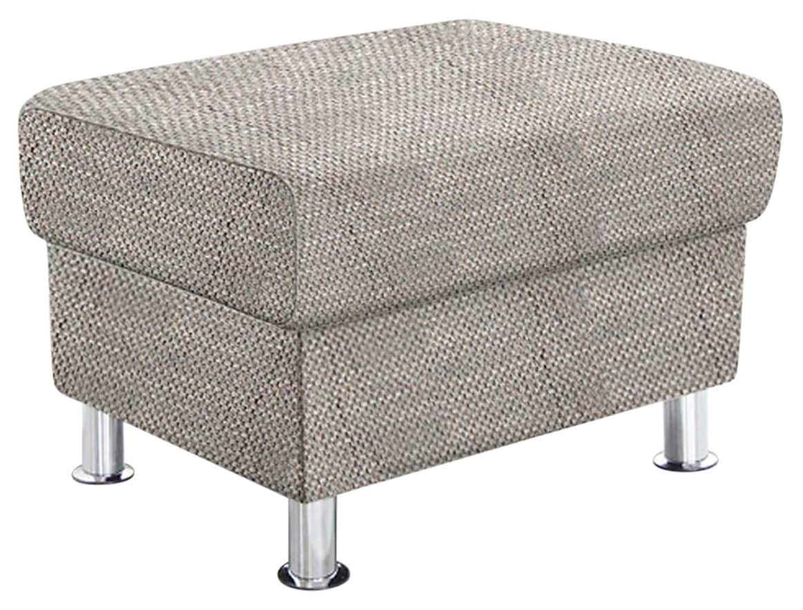 TRENDMANUFAKTUR Hocker "Rondo, Polsterhocker zur Serie, Breite 67 cm, Füße günstig online kaufen