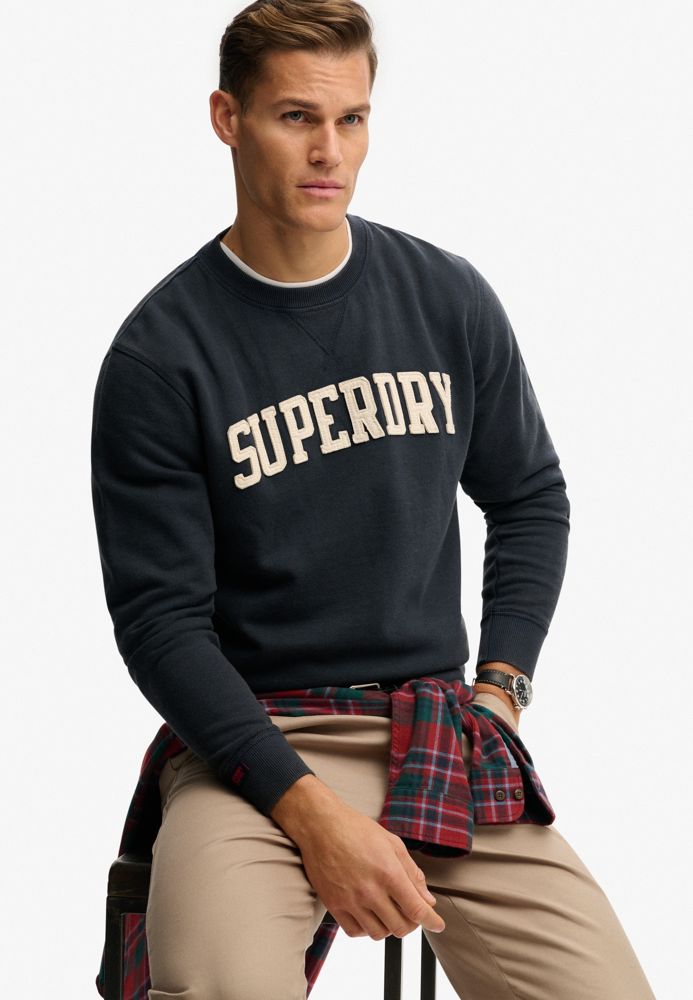 Superdry Sweatshirt »VINTAGE ATHLETIC CREW«
